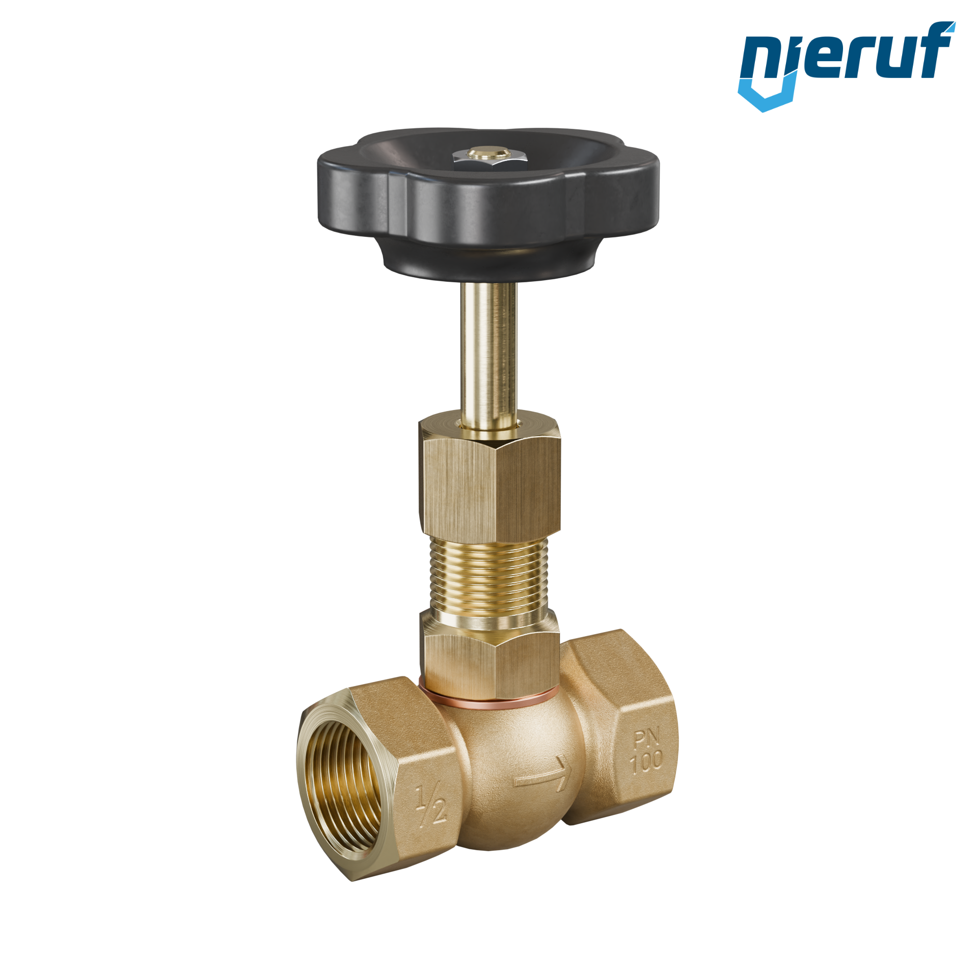 needle valve  1/2" inch NV02 brass