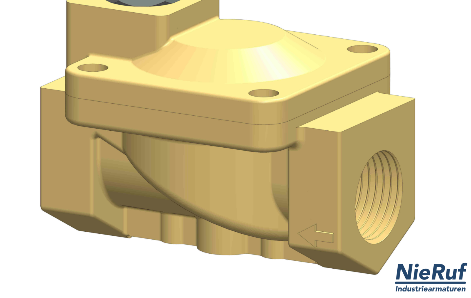 Solenoid valve G 1 1/2" Inch brass MV05 FKM 230V 50Hz