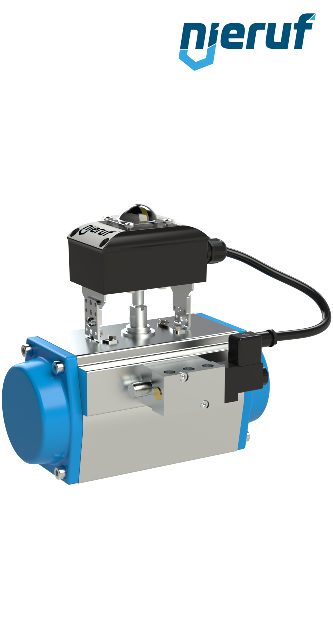 Position indicator PR02  inductive proximity switches P+F, NBB2-V3-E2 (PNP, NO) Aluminum 2 cable glands