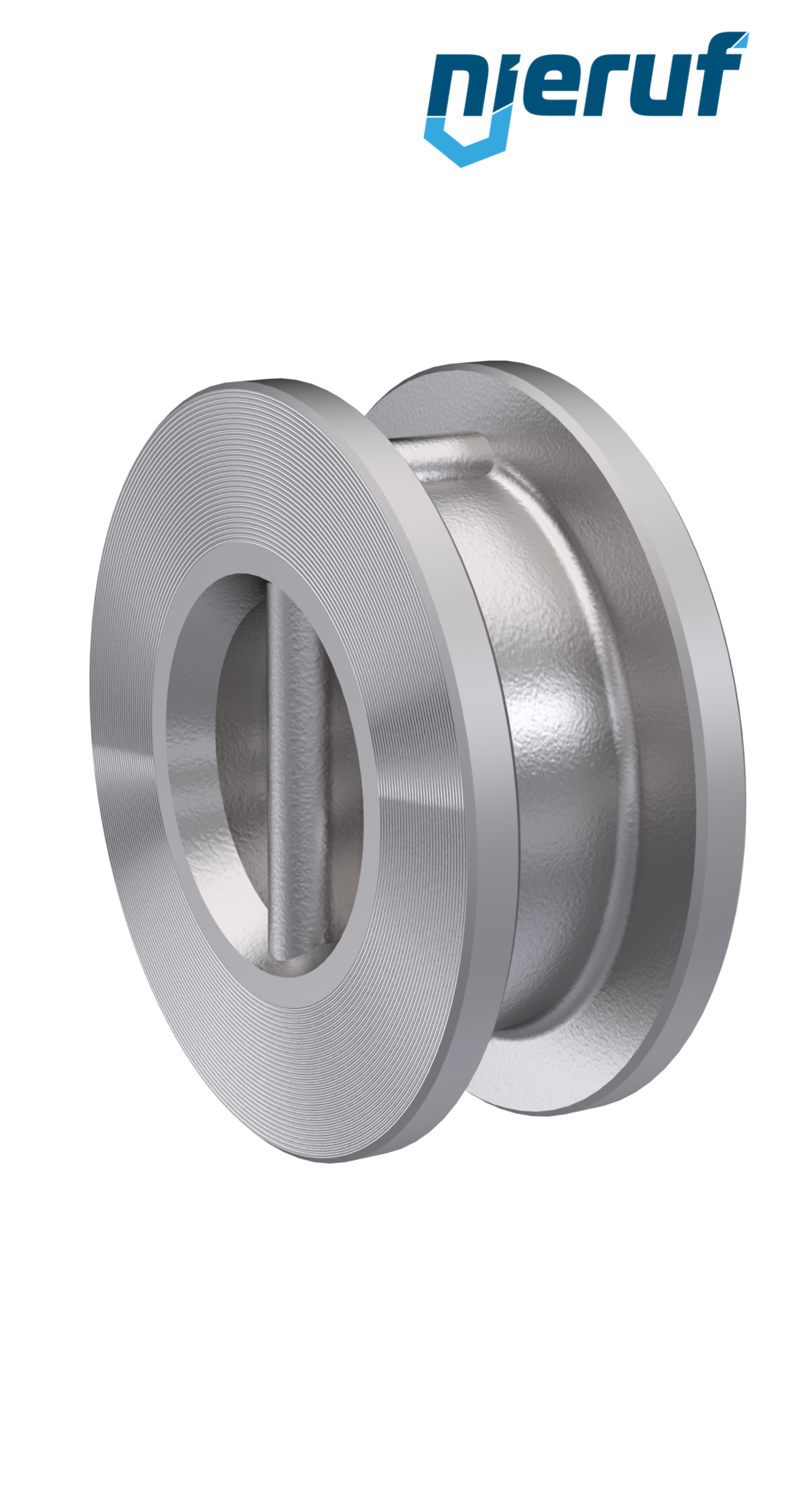dual plate check valve DN65 DR03 stainless steel 1.4408 metal