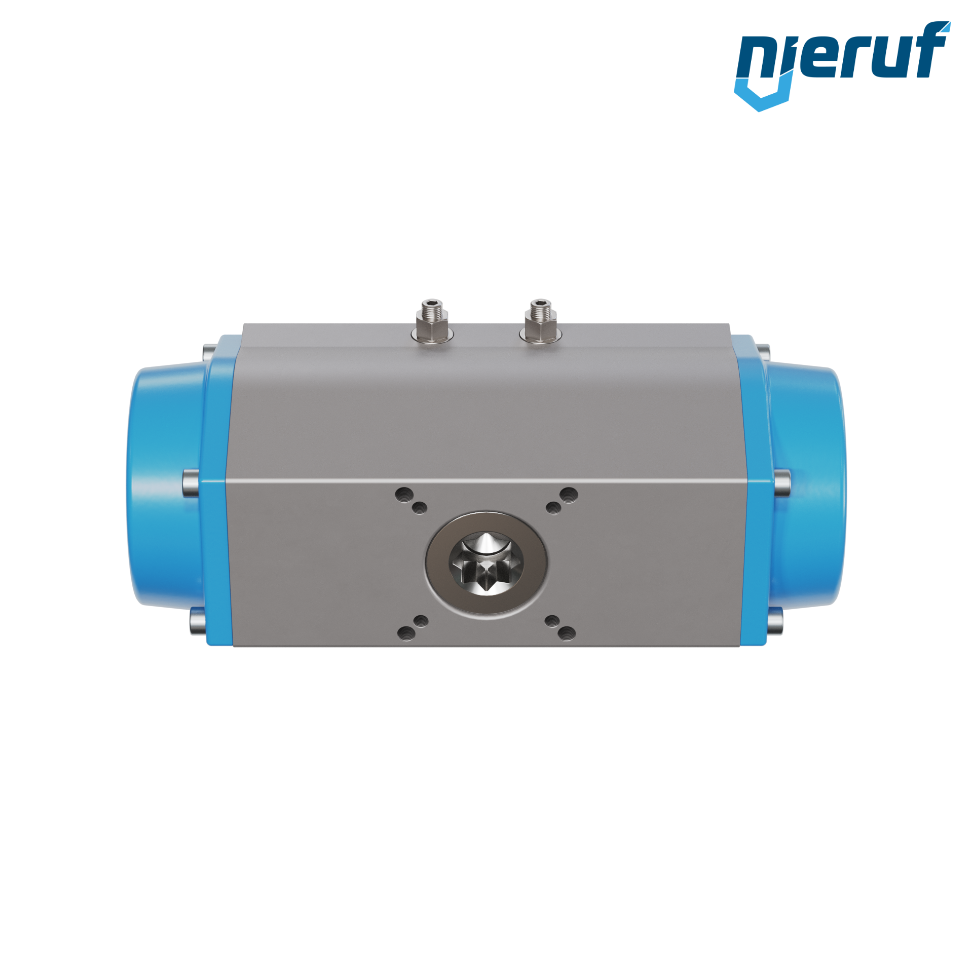 pneumatic actuator AN02 single acting, normally closed GS-140 90° with 12 springs