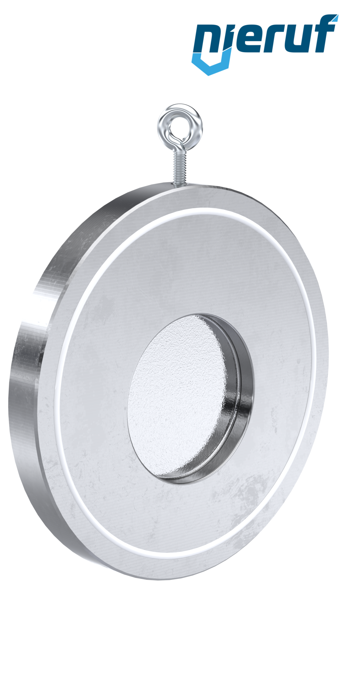 swing check valve with spring DN100 ZR04 ANSI 150 stainless steel A351 CF8M PTFE