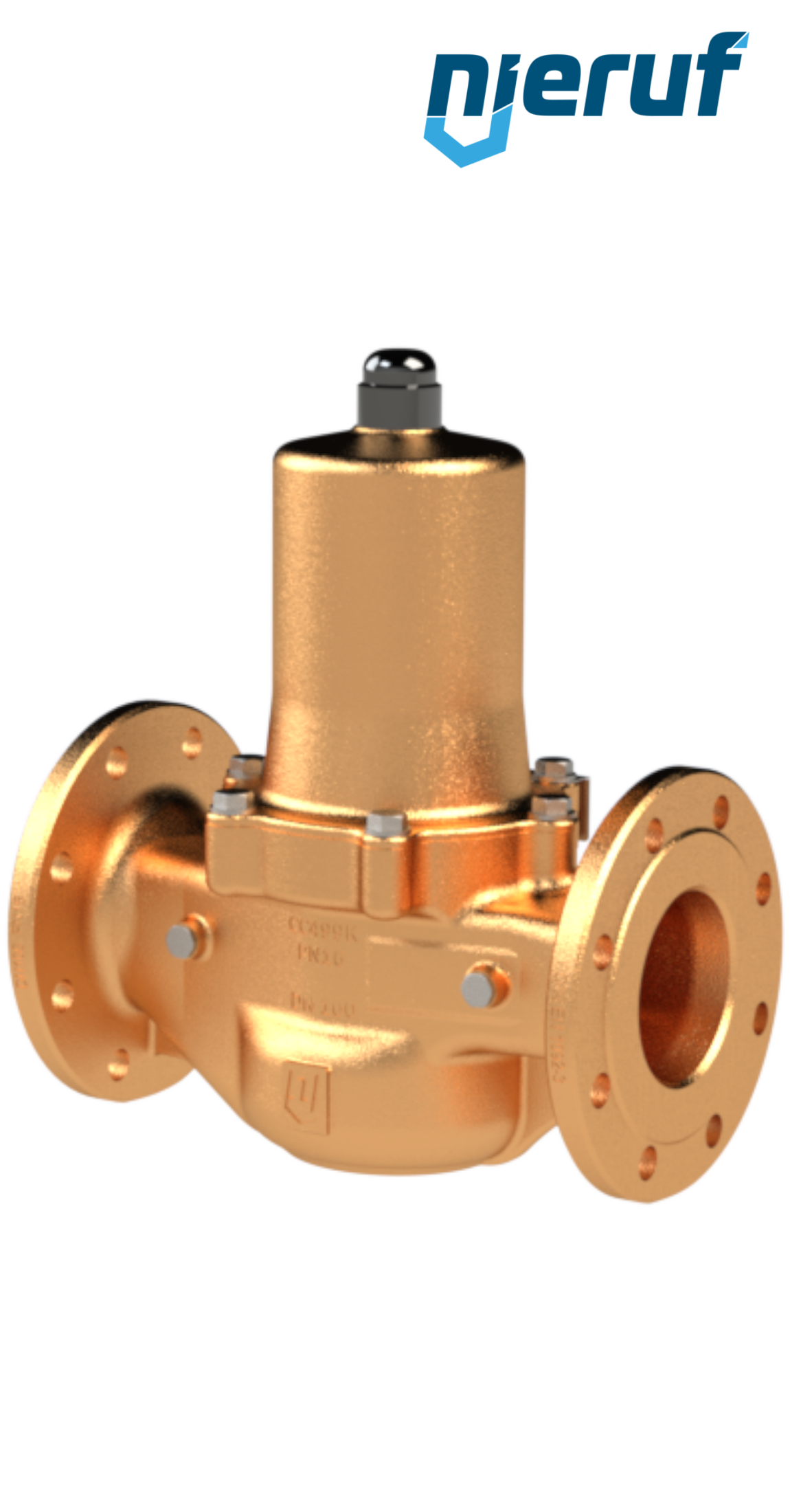 pressure reducing valve DN 100 PN16 DM06 gunmetal/brass FKM 1.0 - 8.0 bar