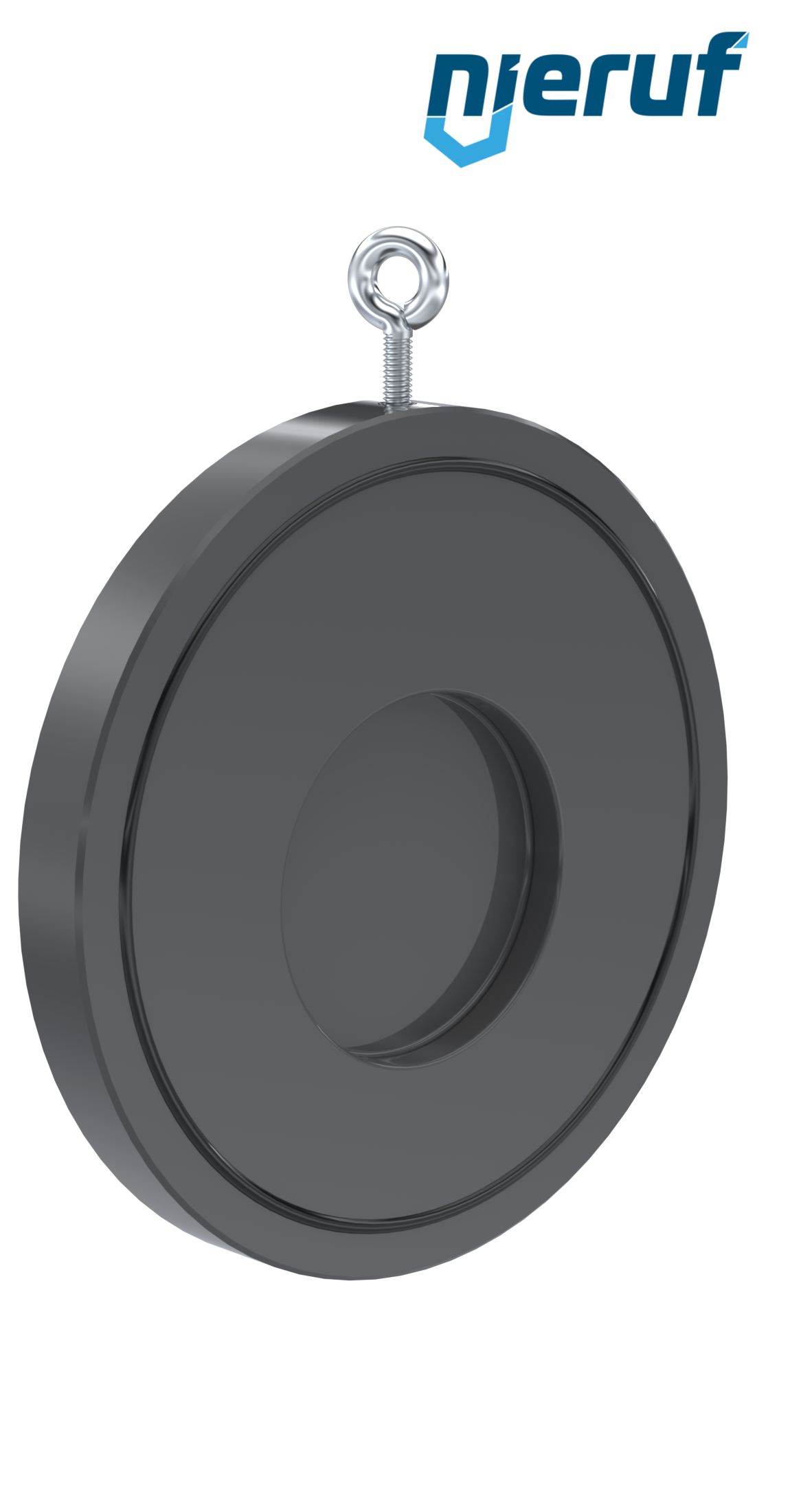 swing check valve with spring DN125 ZR07 plastic PVC-U EPDM
