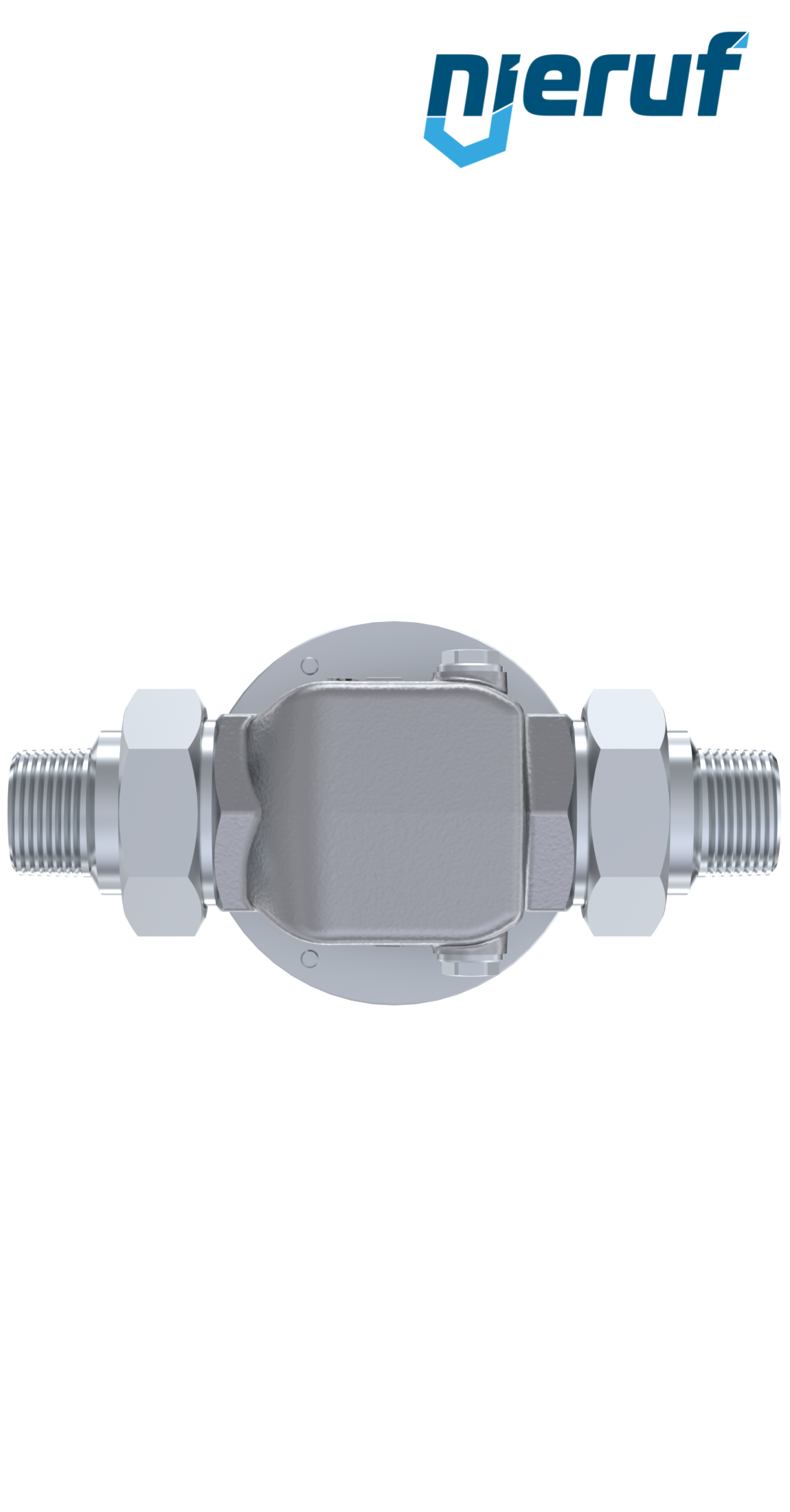 low-pressure reducing valve male thread 1 1/4" Inch DM12 stainless steel FPM 0.2 - 2.0 bar