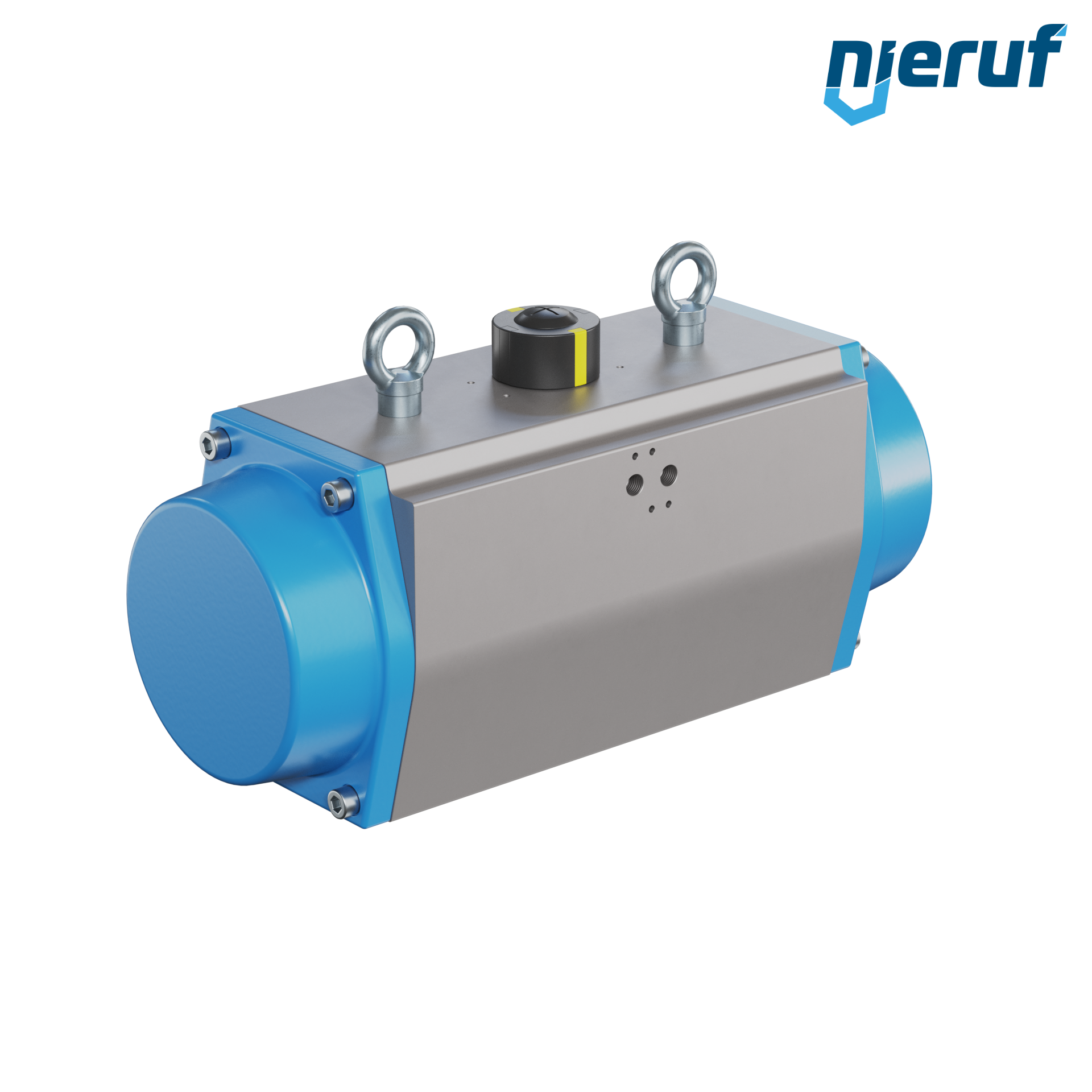 pneumatic actuator AN02 single acting, normally closed GS-160 90° with 10 springs