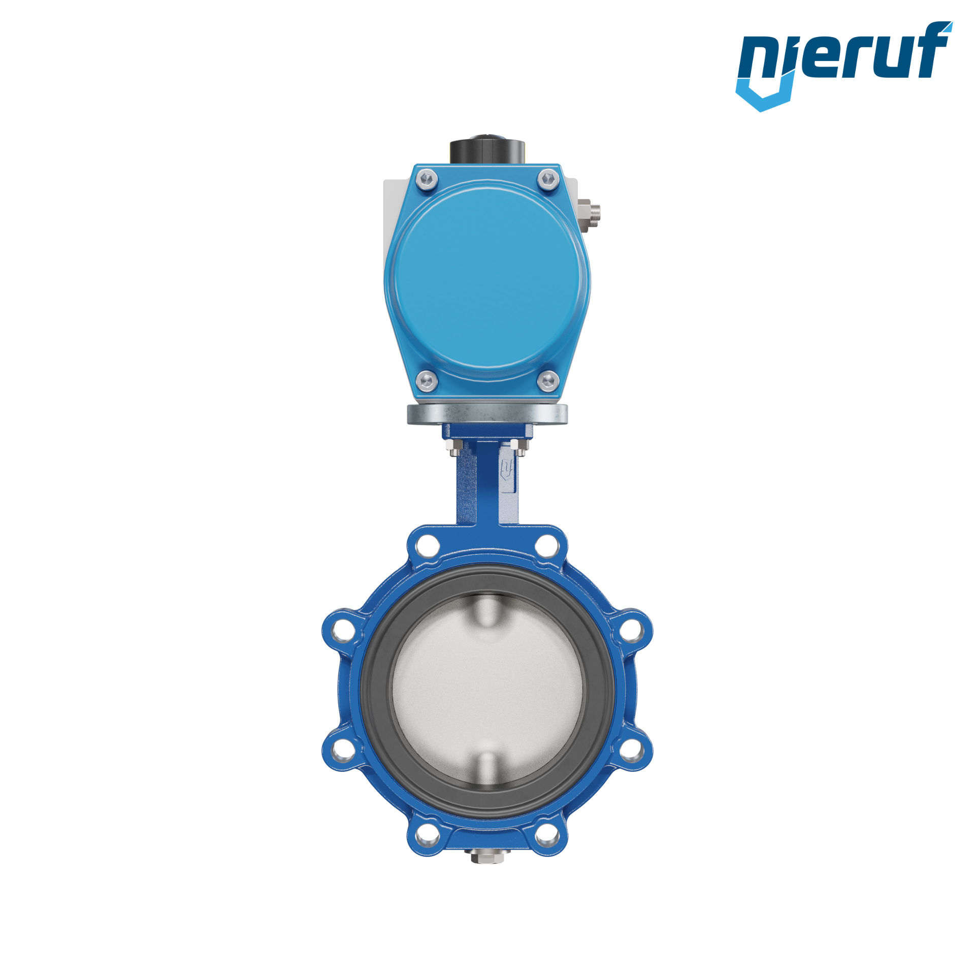 Butterfly valve DN 150 AK02 EPDM high temperature & FDA pneumatic actuator single acting normally closed