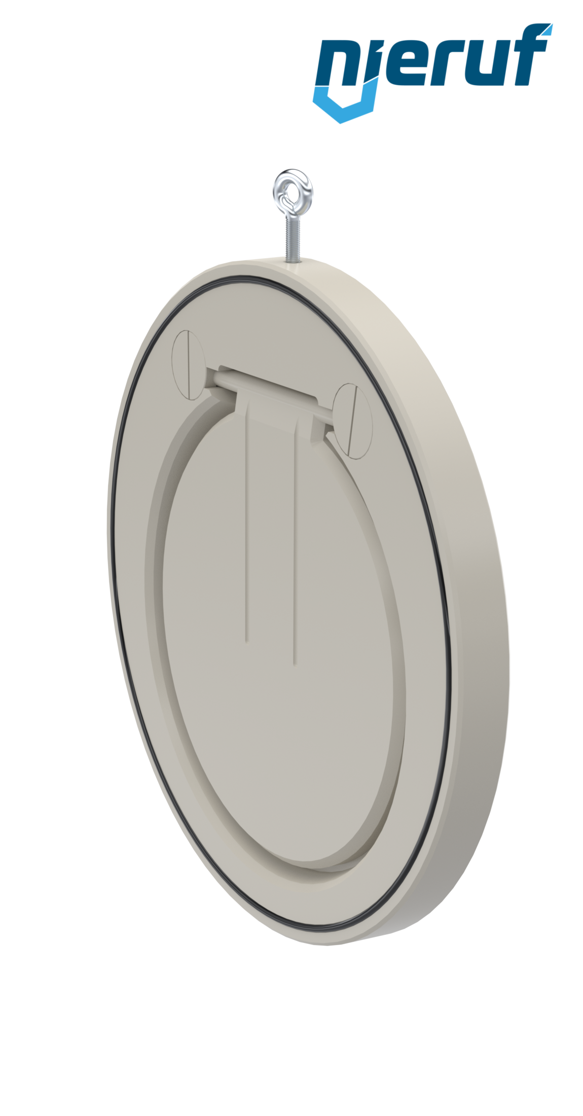 swing check valve DN300 ZR06 plastic PP-H EPDM