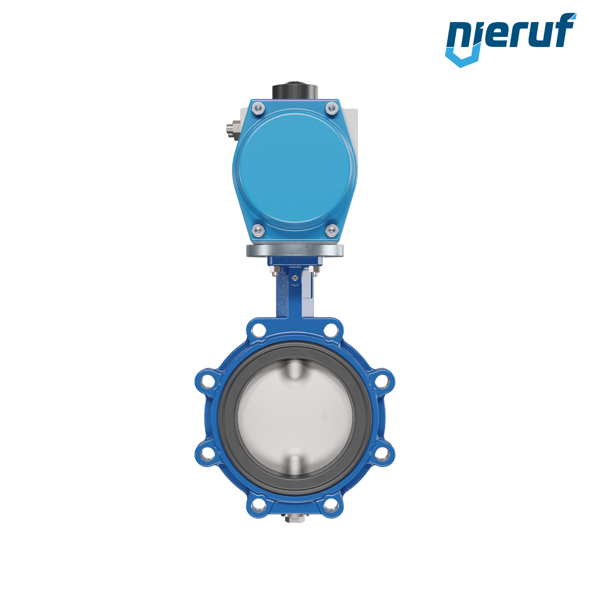 Butterfly valve DN 150 AK02 EPDM high temperature & FDA pneumatic actuator single acting normally closed