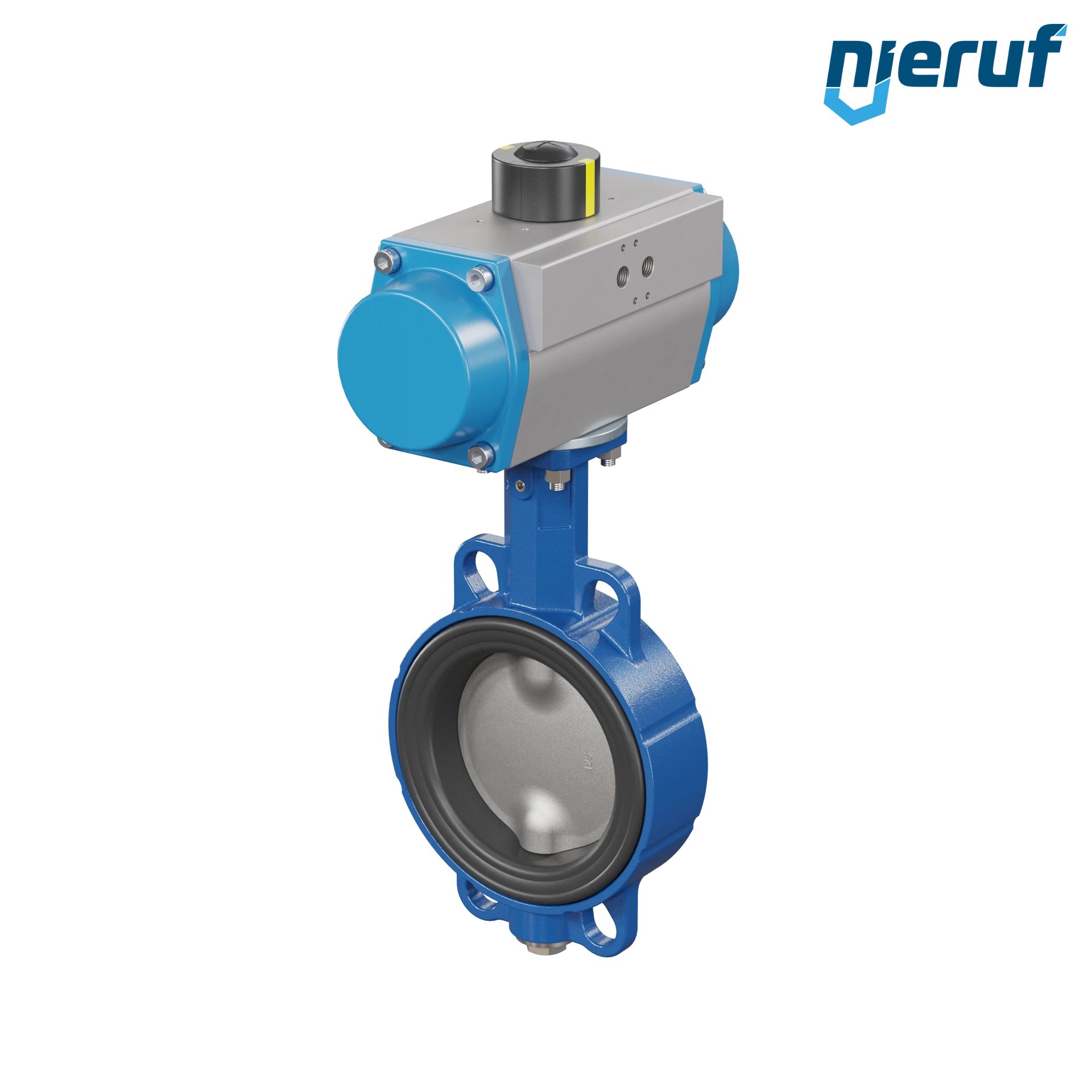 Butterfly valve DN 125 AK01 EPDM high temperature & FDA pneumatic actuator double acting