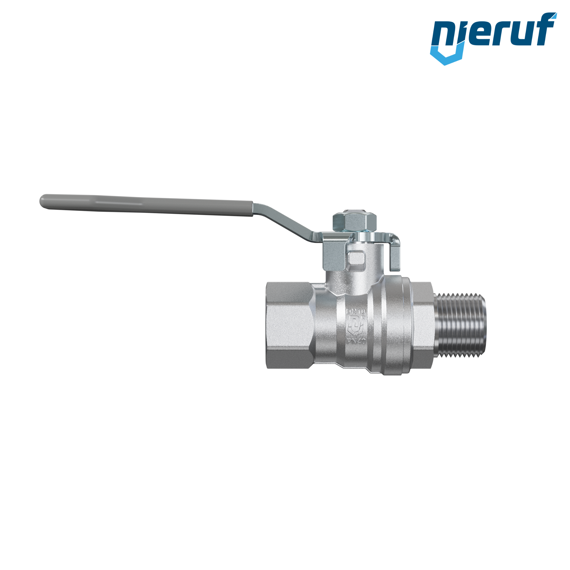 ball valve made of brass DN10 - 3/8" inch GK02 female thread