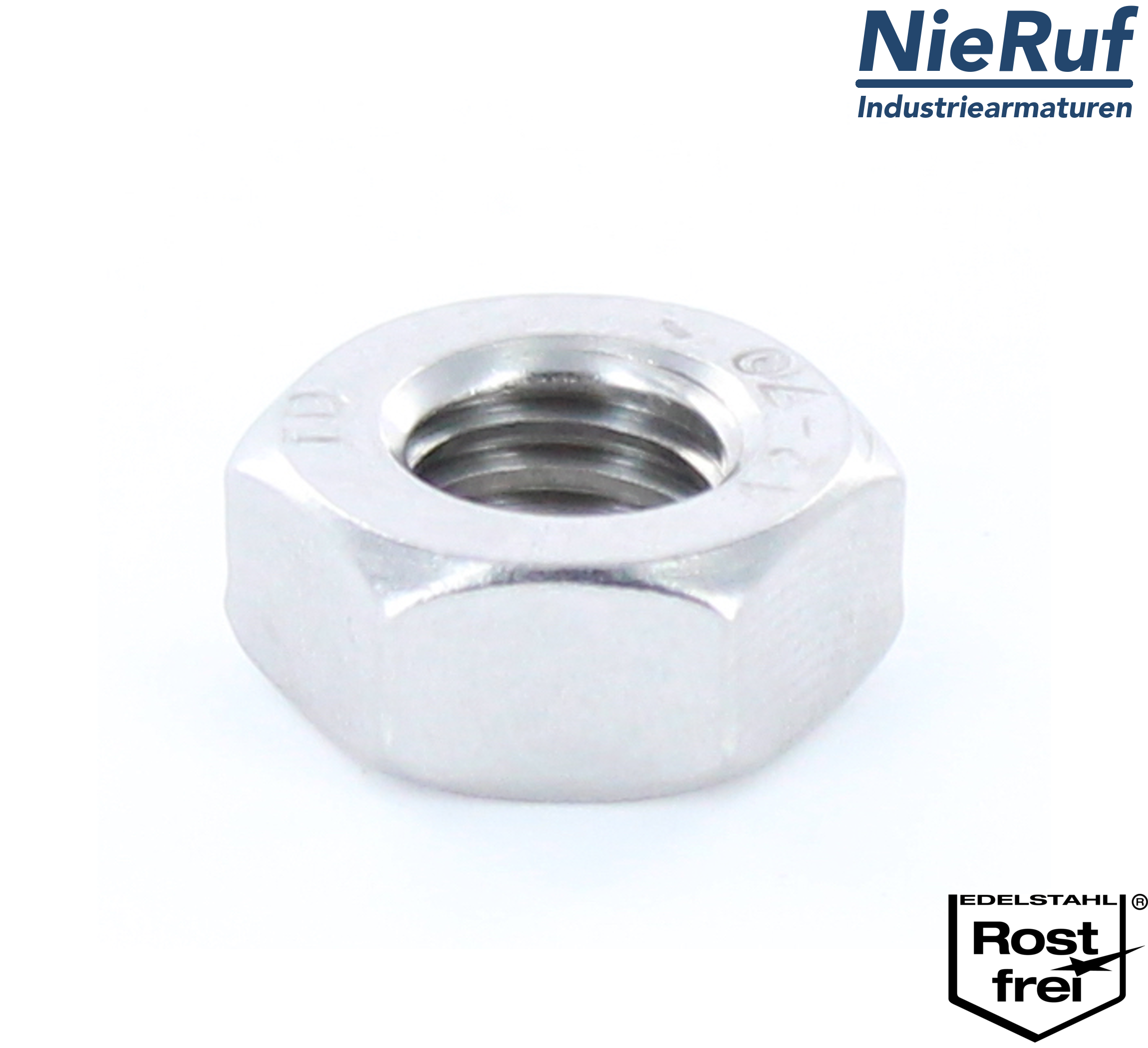 nut M20 steel plated