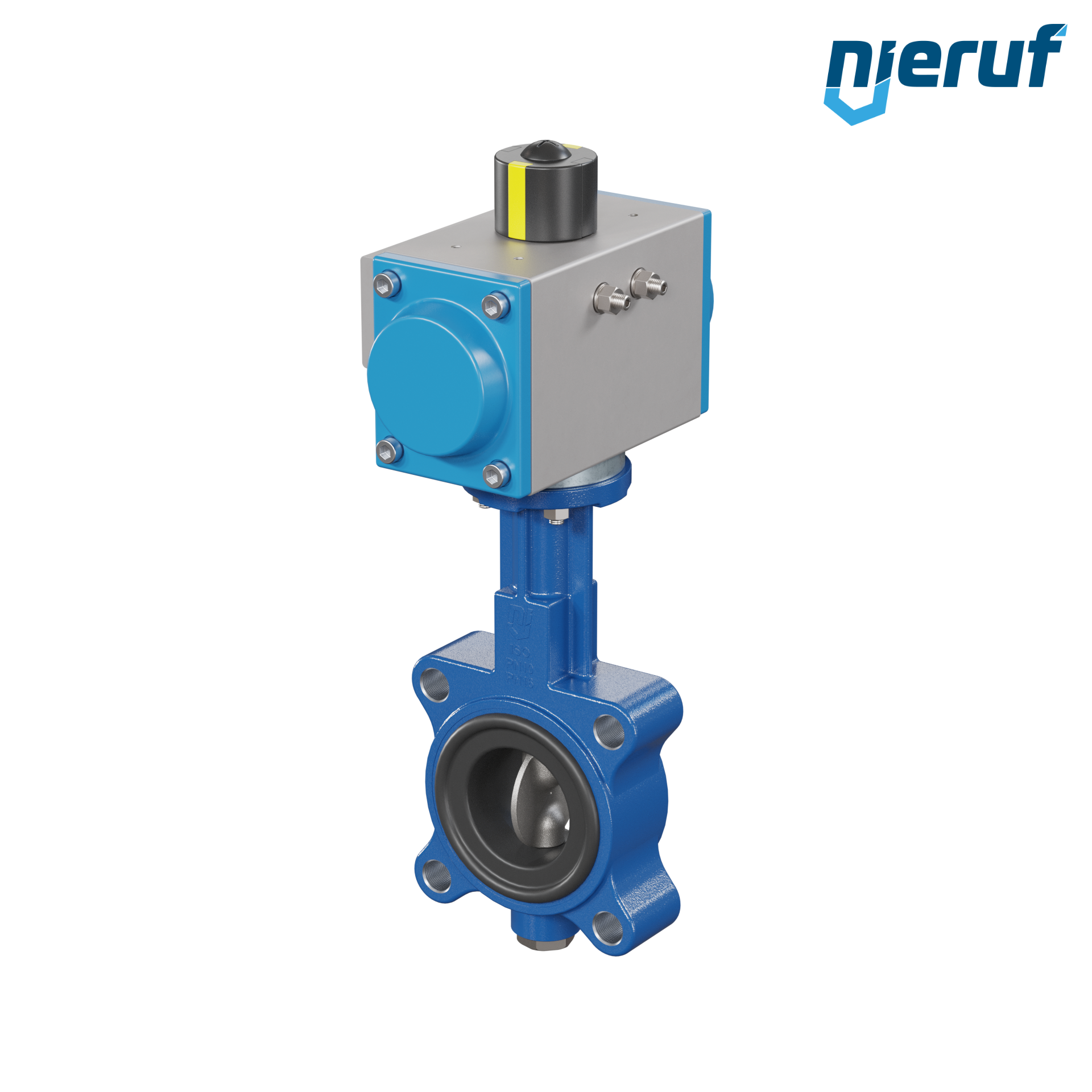 Butterfly valve DN 50 AK02 EPDM high temperature & FDA pneumatic actuator single acting normally open
