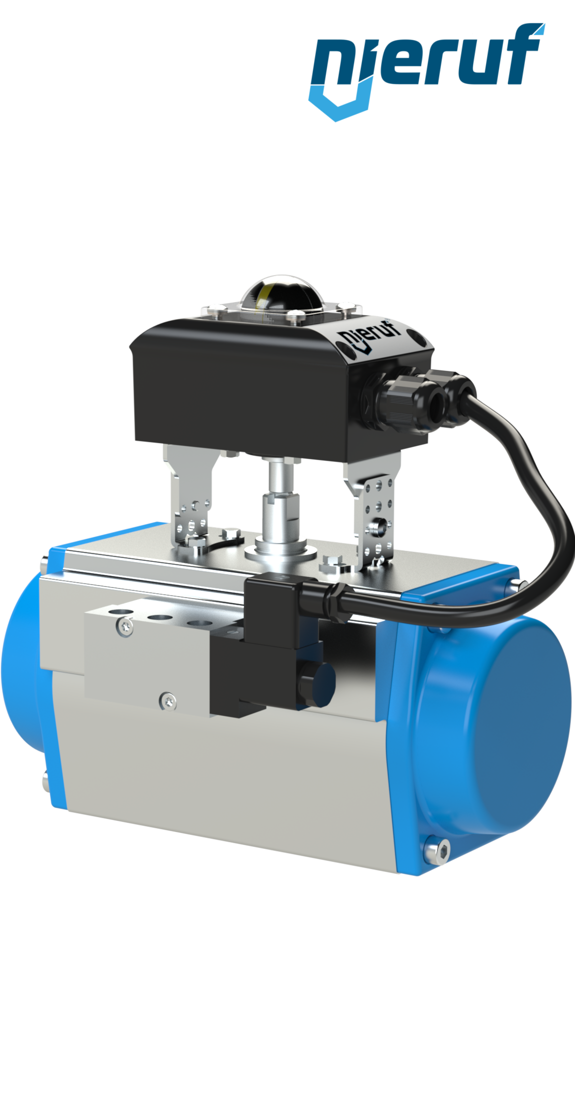 Position indicator PR02  inductive proximity switches P+F, NBB2-V3-E2 (PNP, NO) Aluminum 2 cable glands