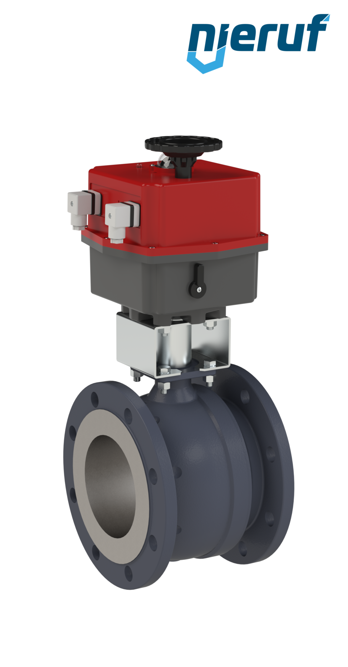 automatic-flange ball valve DN150 - 6" inch EK04 110-240V