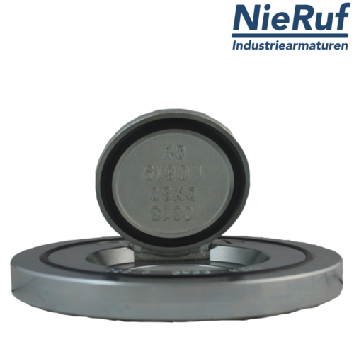 swing check valve DN100 ZR02 stainless steel A351 CF8M metall