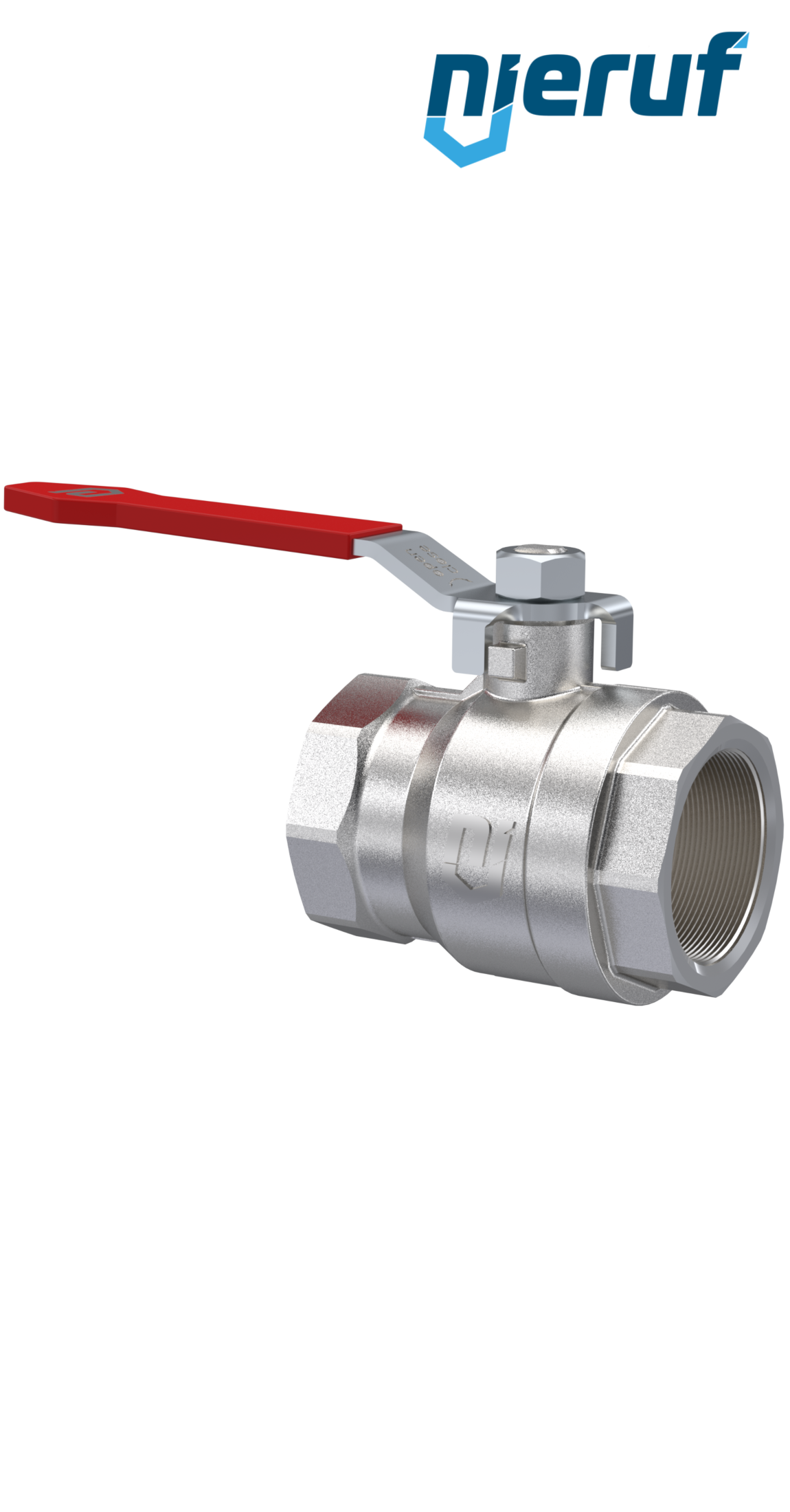 2 way ball valve DN65 - 2 1/2" inch GK01 female thread