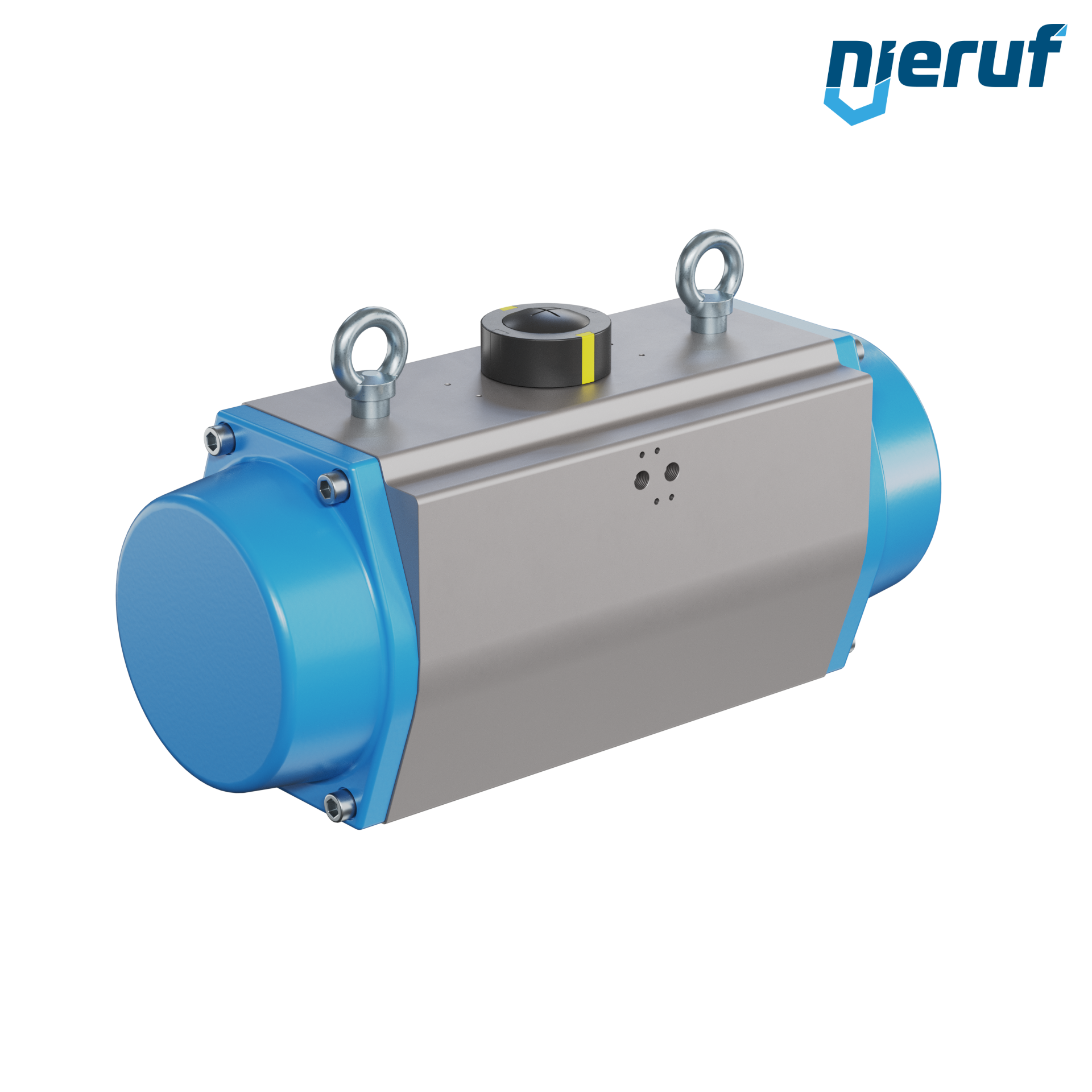 pneumatic actuator AN02 single acting, normally closed GS-190 90° with 12 springs