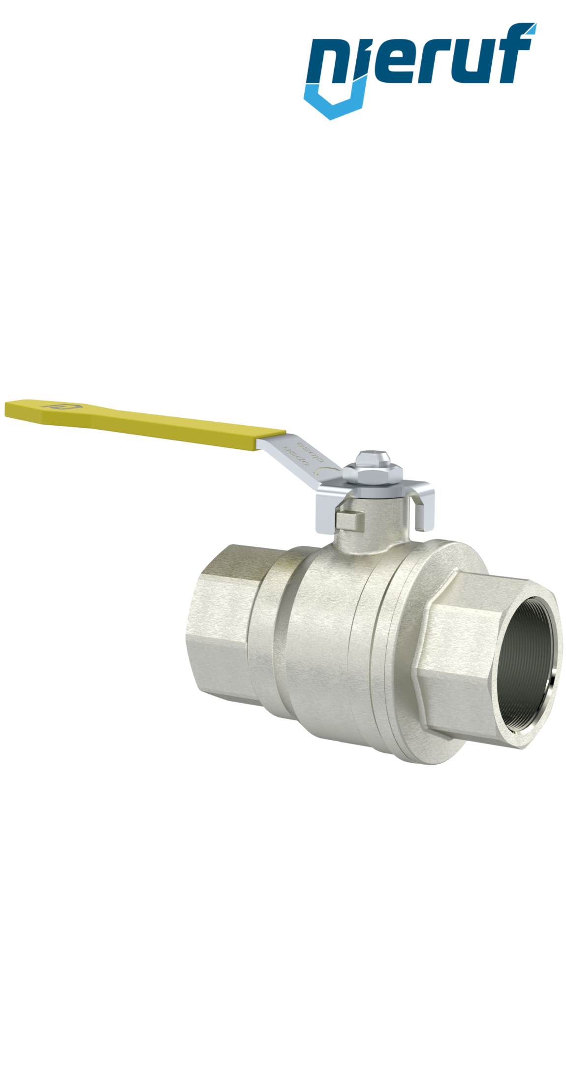 brass ball valve for gas DN40 - 1 1/2" inch GK14 female thread