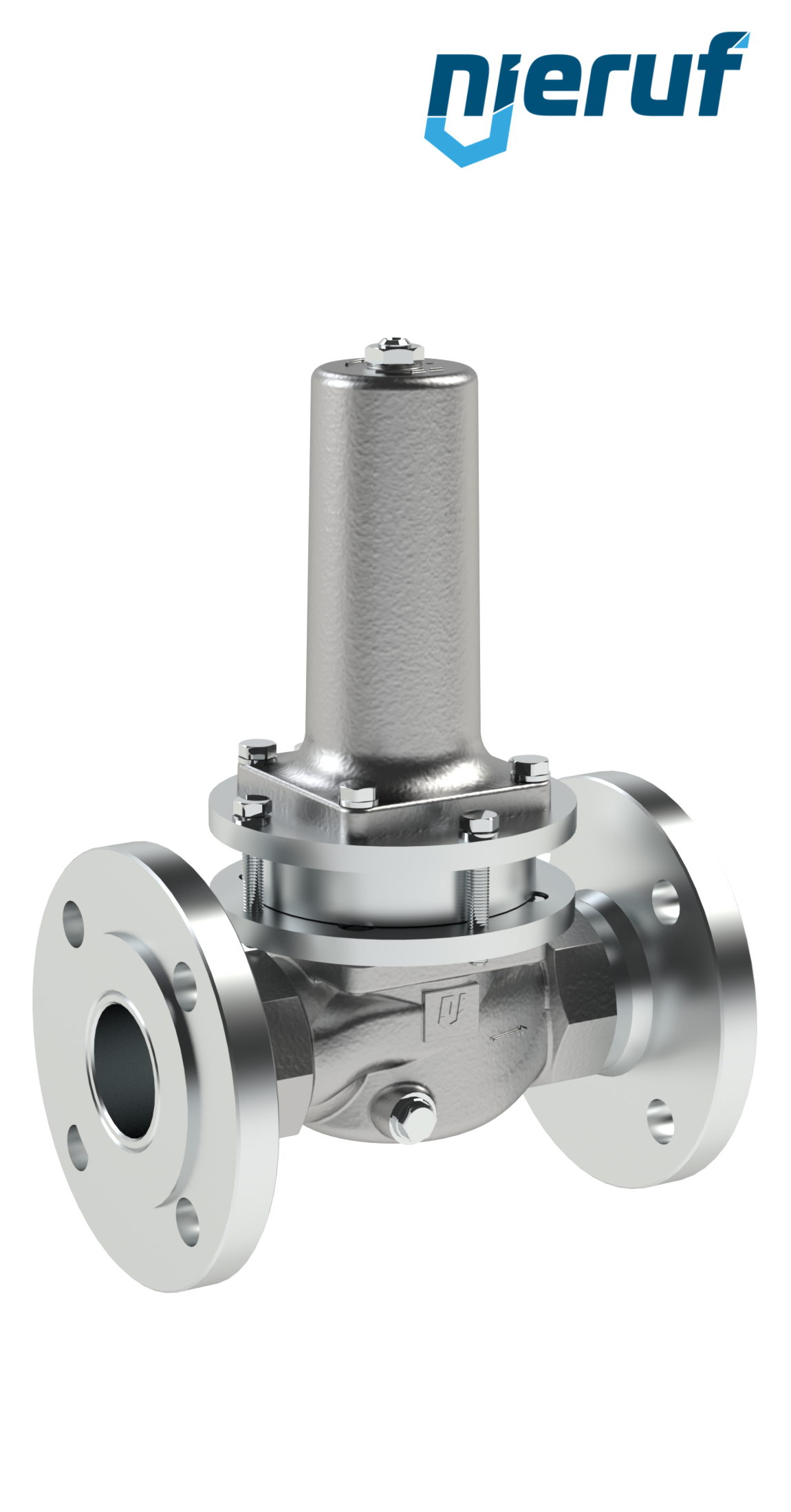 steam low pressure reducing valve DN50 type DM22 stainless steel PTFE / EPDM / FEPM 0.3 - 2.0 bar