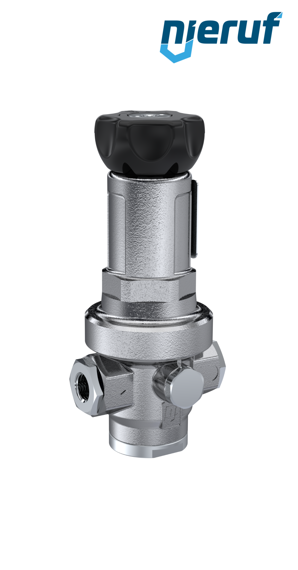 precision-pressure reducing valve with secondary venting 3/8" inch DM15 stainless steel EPDM 0.5 - 15 bar