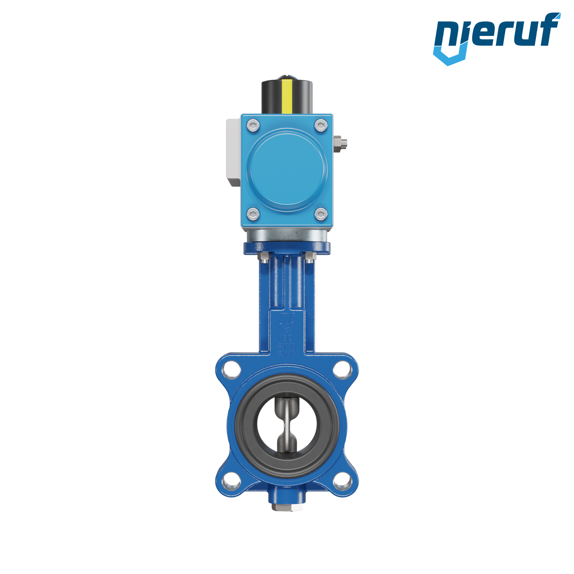 Butterfly valve DN 50 AK02 EPDM high temperature & FDA pneumatic actuator single acting normally open