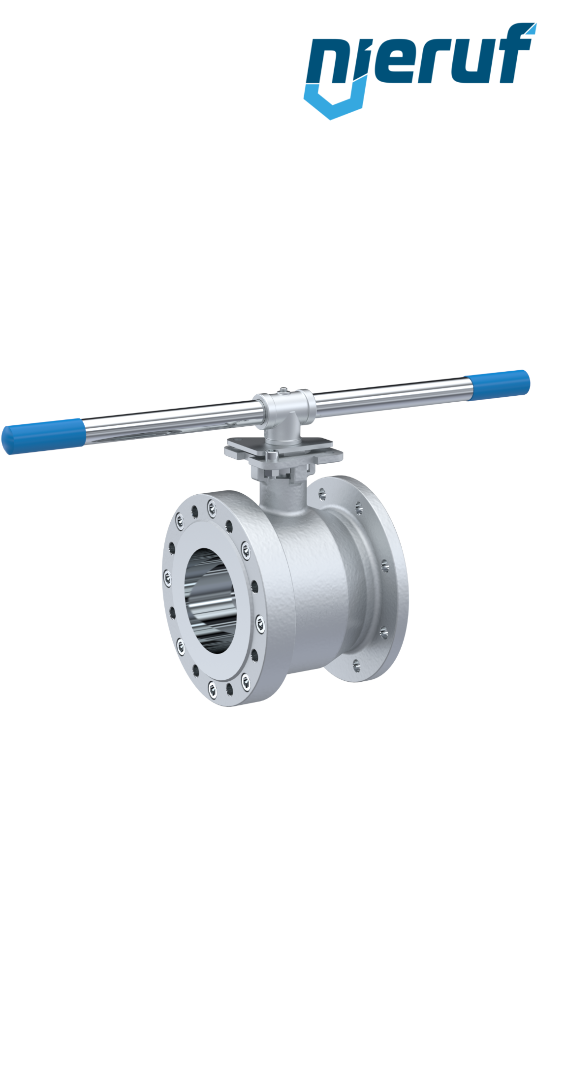 Compact ball valve DN100 PN16 FK04 stainless steel 1.4408
