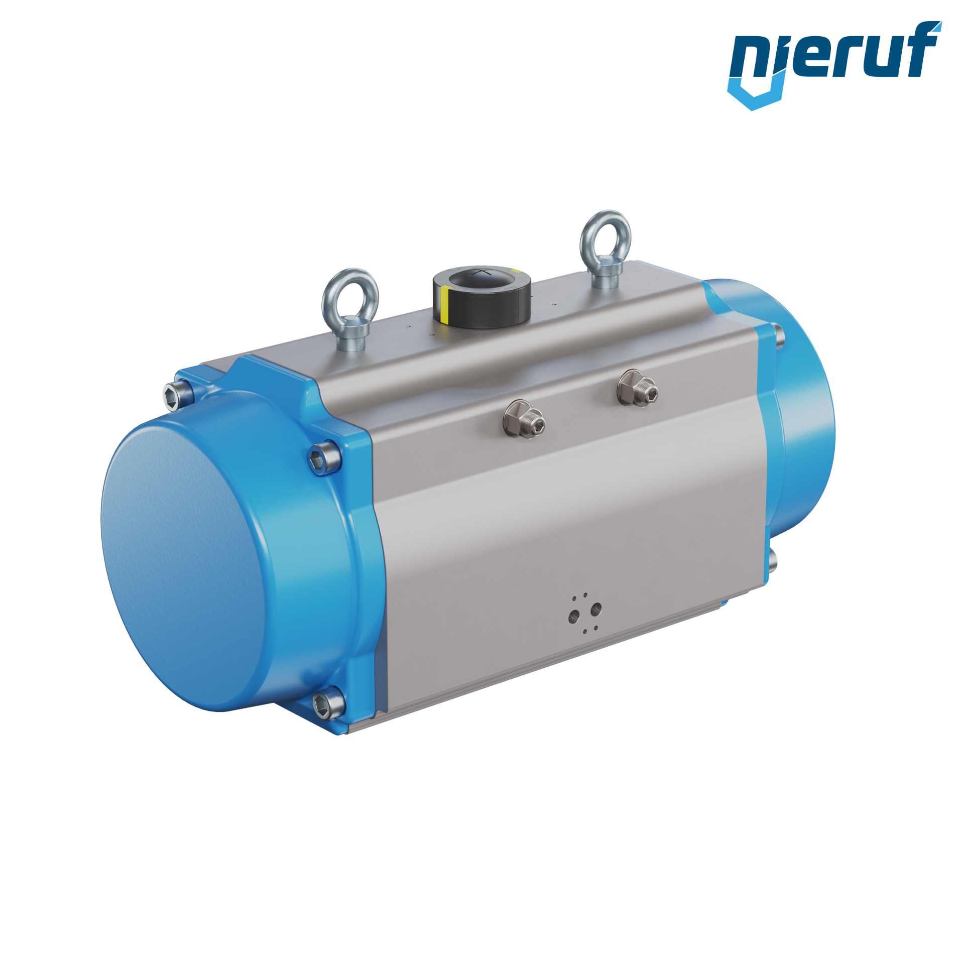 pneumatic actuator AN02 single acting, normally open GS-240 90° with 4 springs