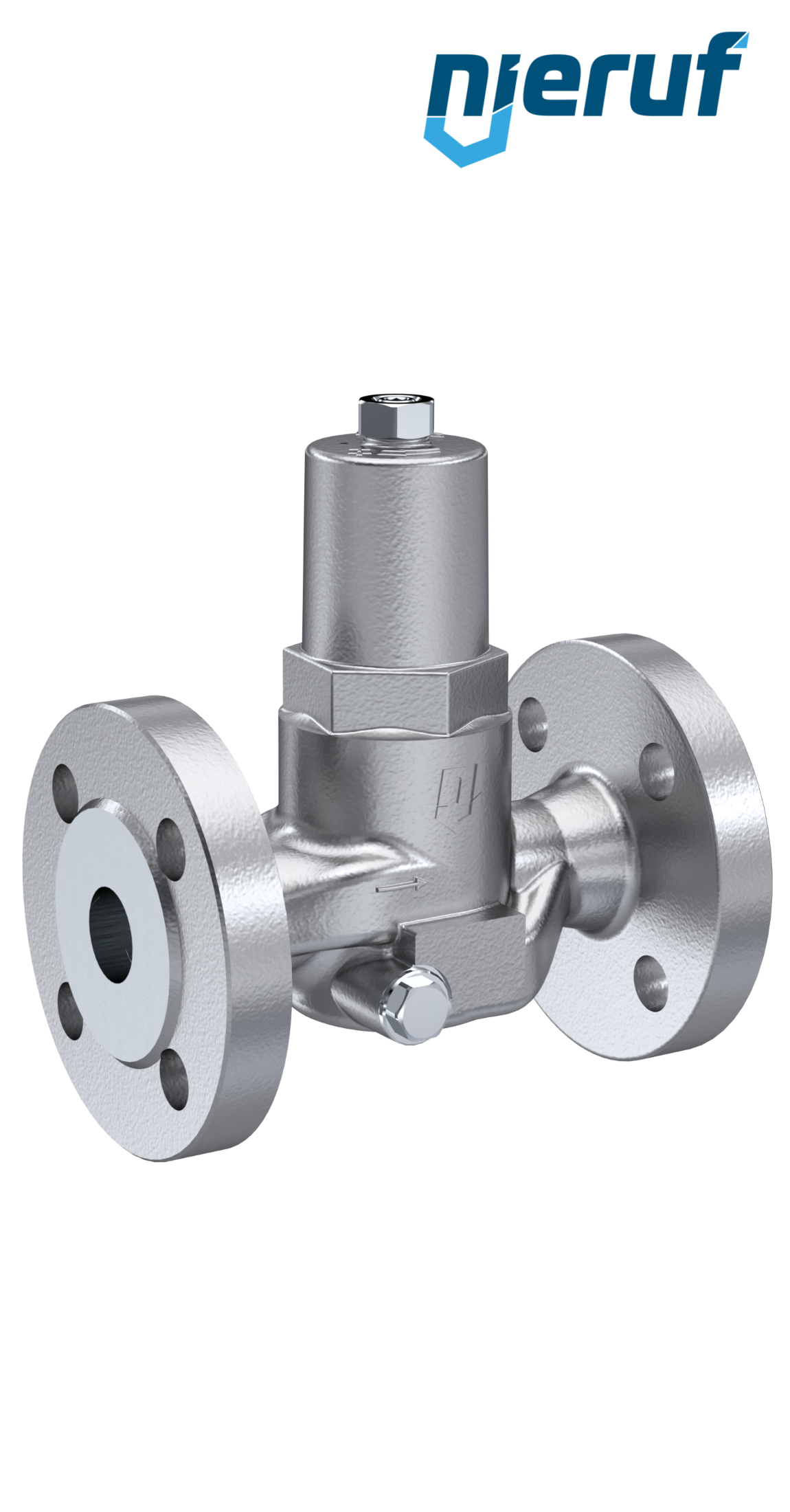 pressure reducing valve DN 15 DM13 stainless steel FPM / FKM 1.5 - 6.0 bar