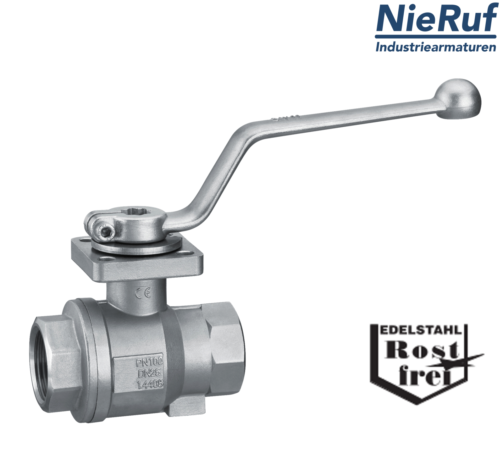 ball valve made of carbon steel DN32 - 1 1/4" inch GK06