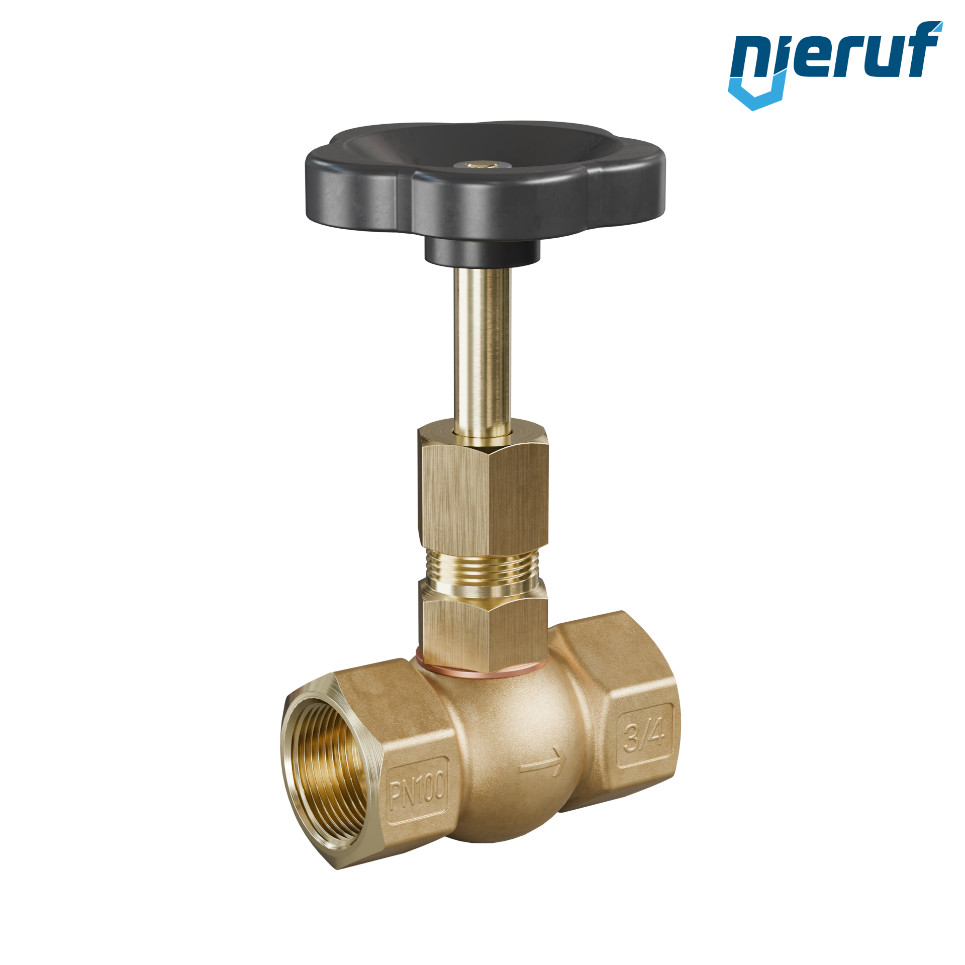 needle valve  3/4" inch NV02 brass