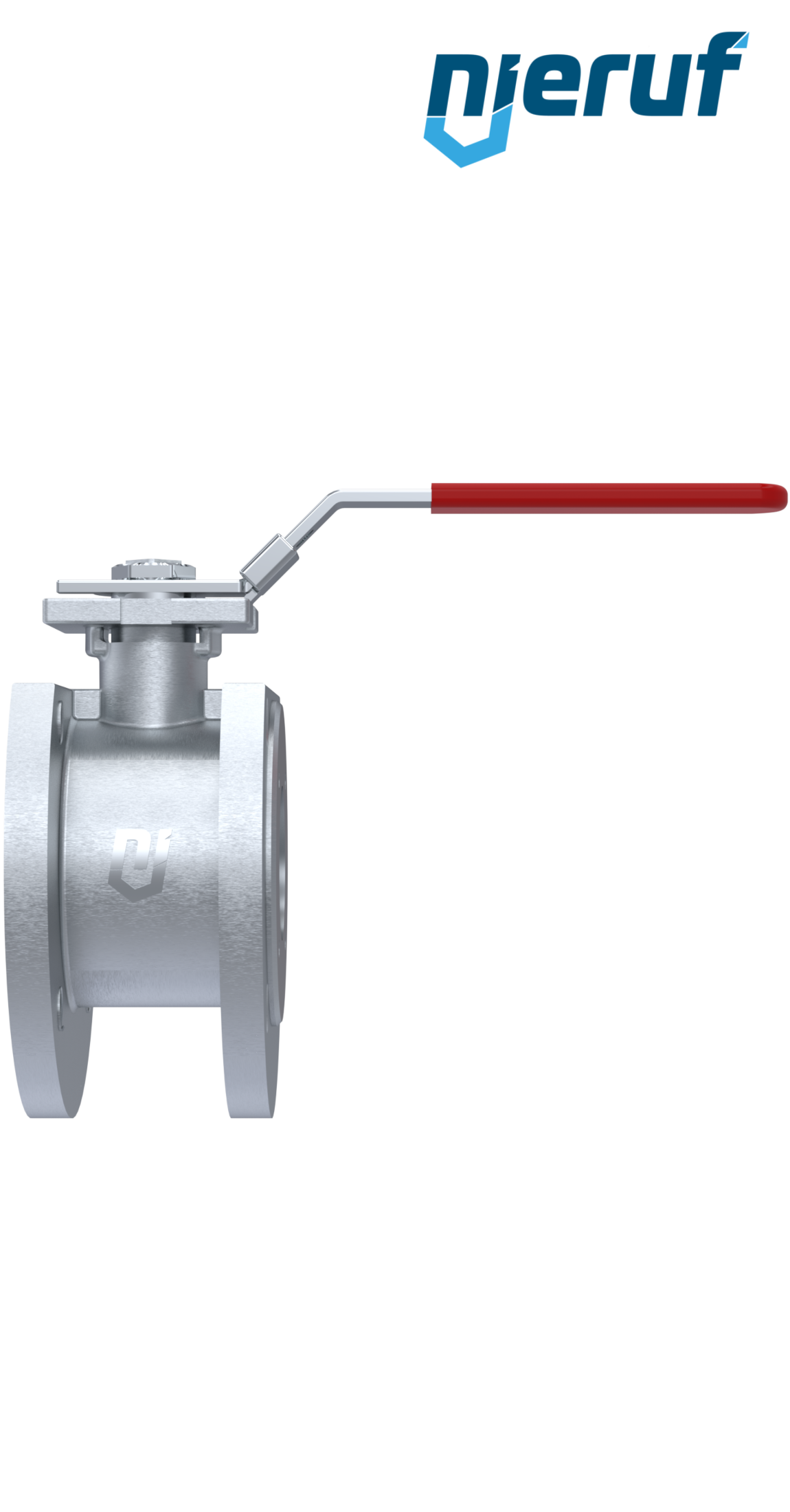 Compact ball valve stainless steel DN32 PN16 FK11