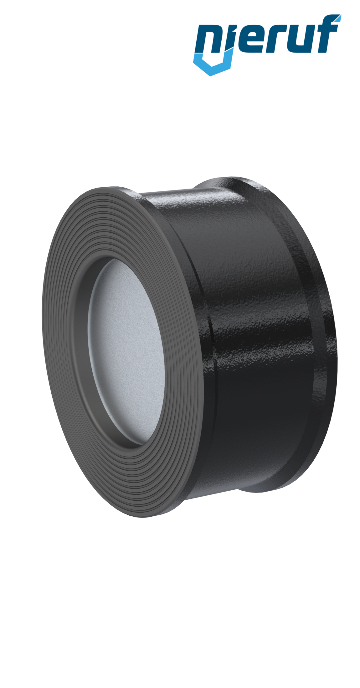 check valve DN 200 spheroidal graphite cast iron NBR PN 10-16 (+ASME B16.5 ANSI 150)