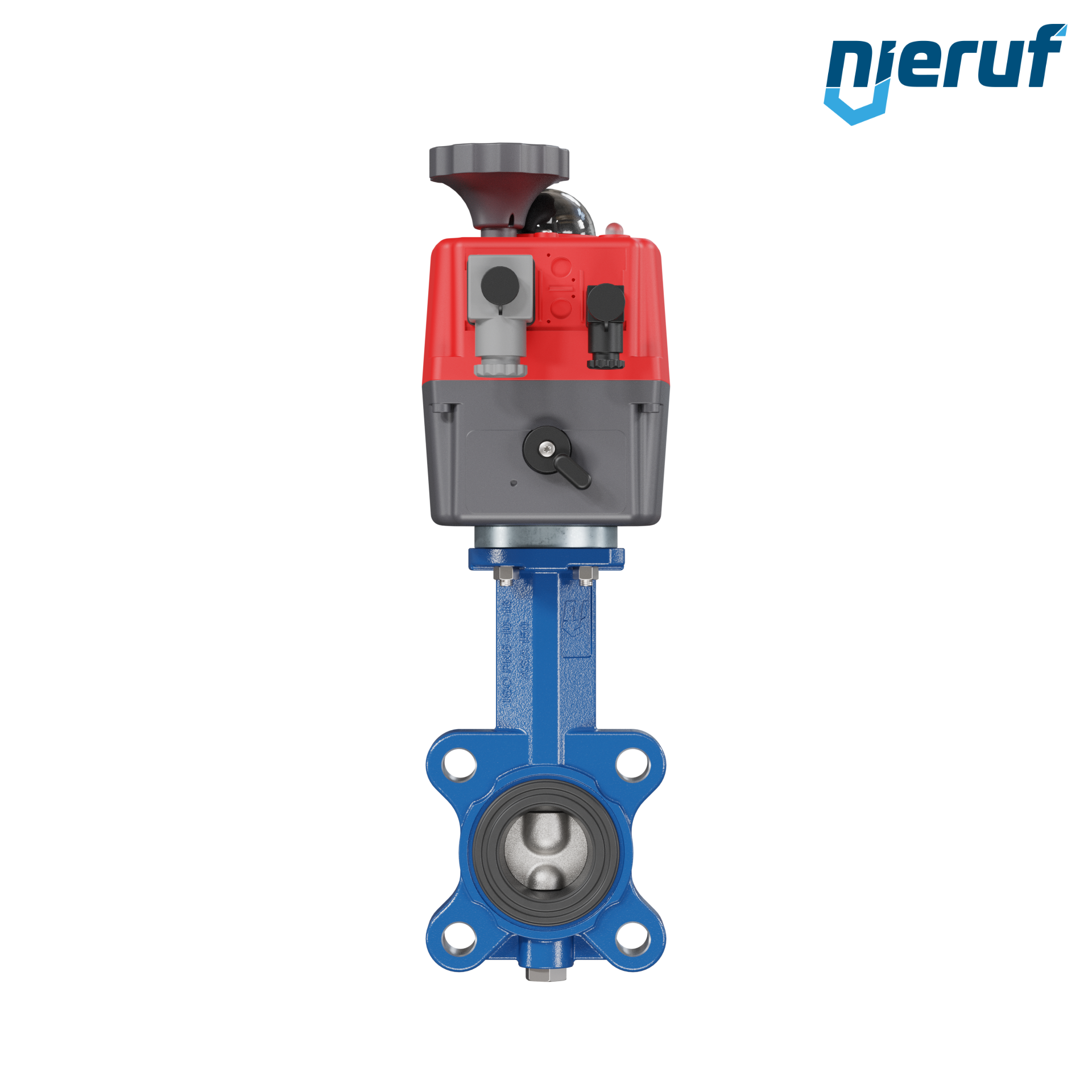 Butterfly valve DN 40 Lug type electric actuator 24-240V FDA