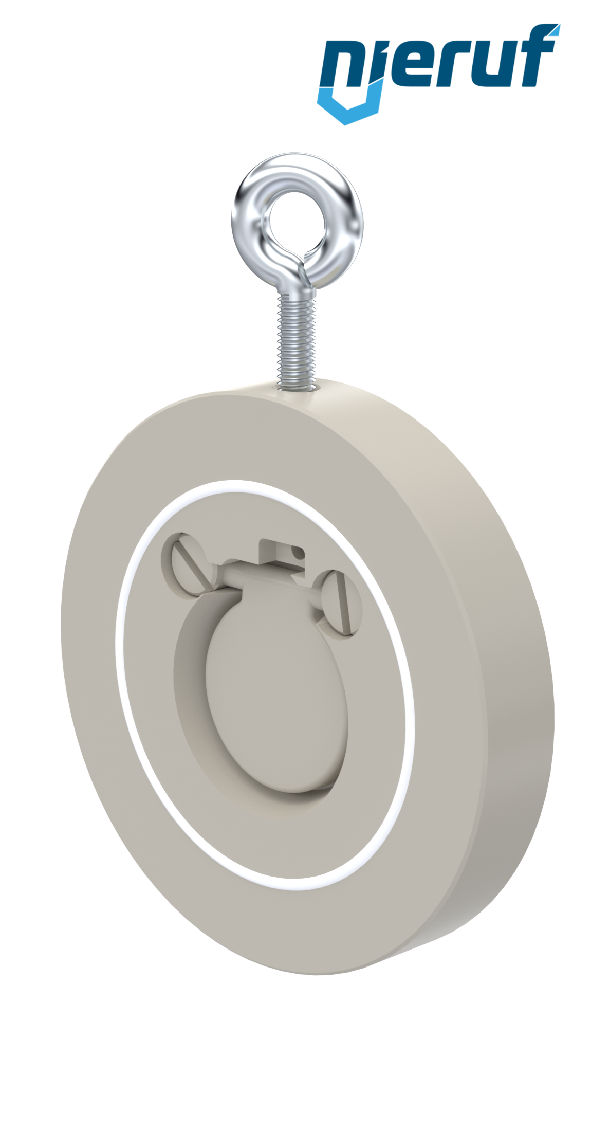 swing check valve DN32 ZR06 plastic PP-H PTFE