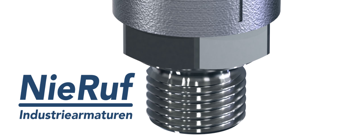 pressure regulator valve 3/4" inch fm UV04 stainless steel AISI 316L 0,5 - 2,5 bar