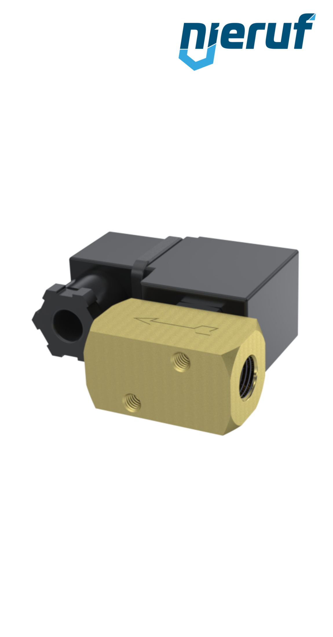 Solenoid valve DN 6.0 brass MV03 NBR 24V DC