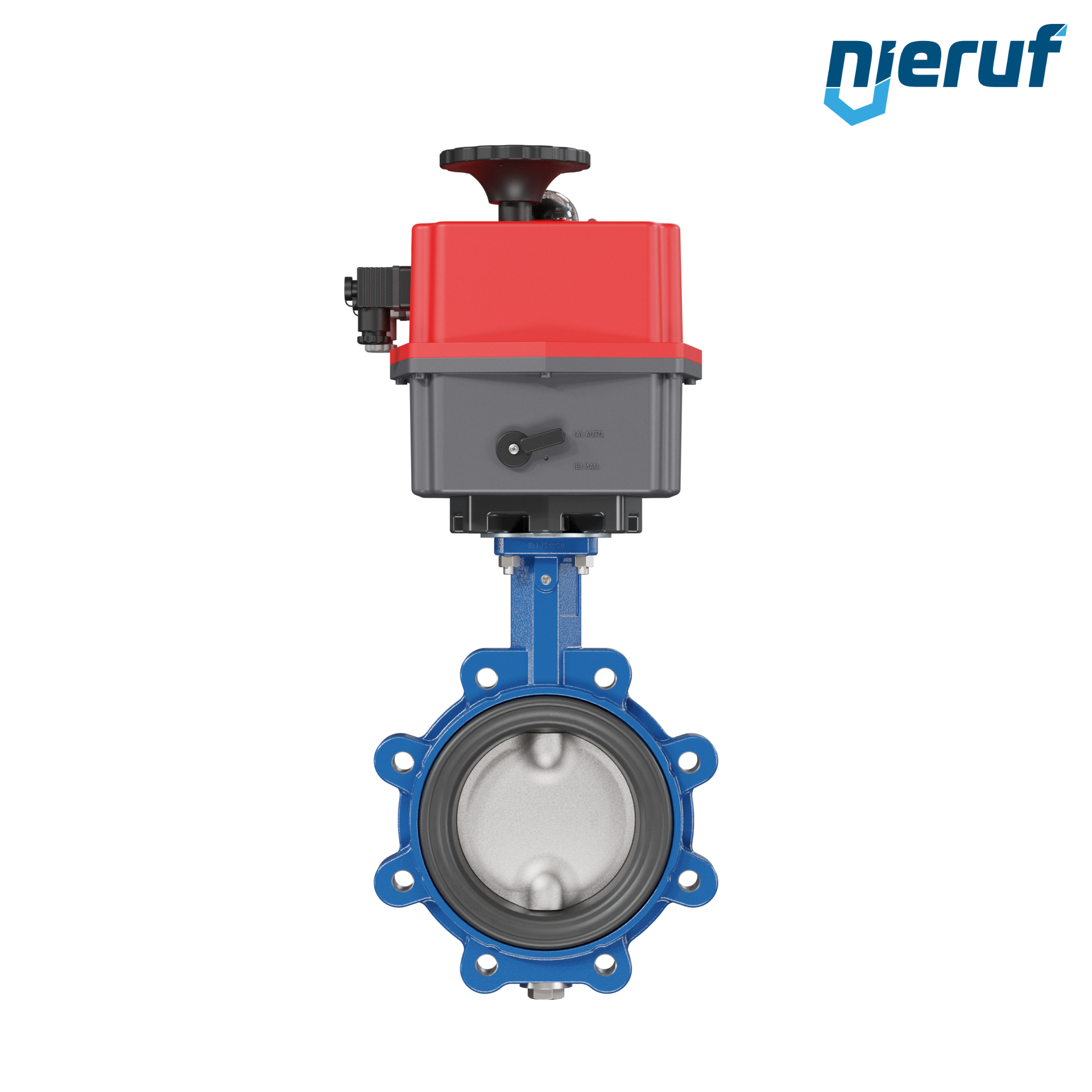 Butterfly valve DN 125 Lug type electric actuator 24-240V DVGW drinking water