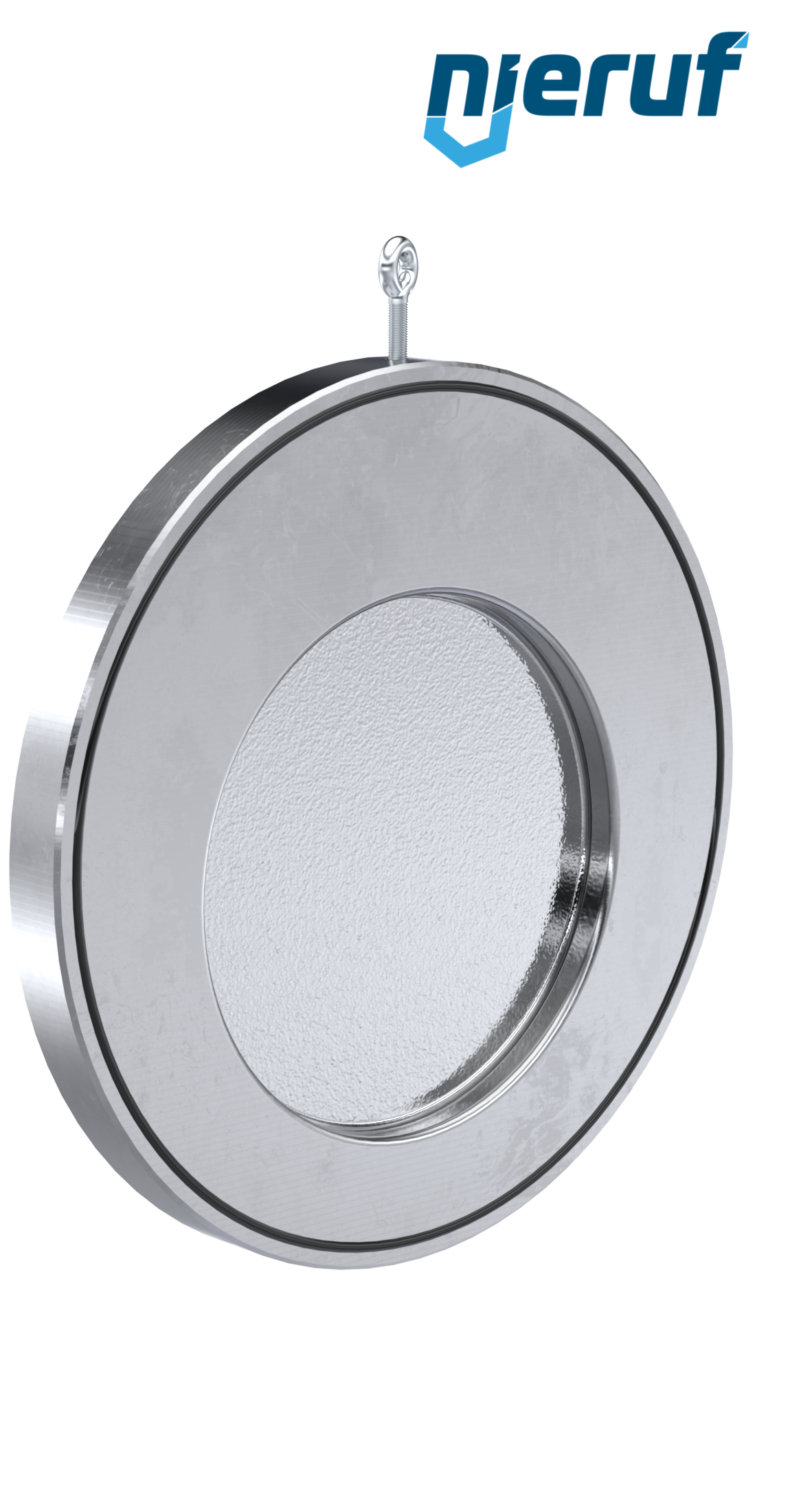 swing check valve with spring DN300 ZR04 stainless steel A351 CF8M FKM (Viton)