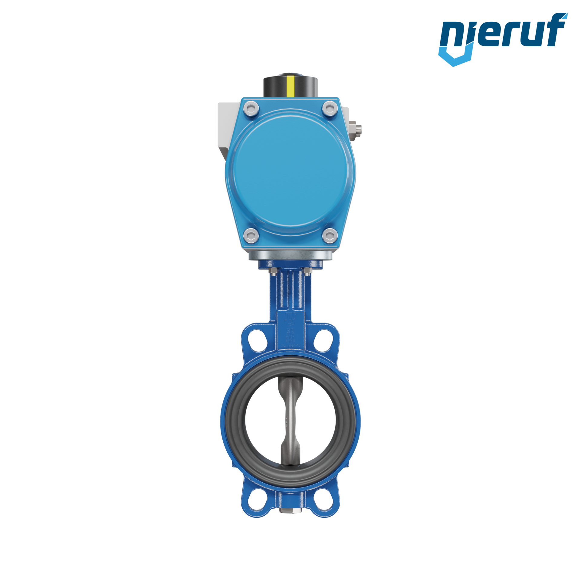 Butterfly valve DN 100 AK01 EPDM DVGW drinking water, WRAS, ACS, W270 pneumatic actuator single acting normally open