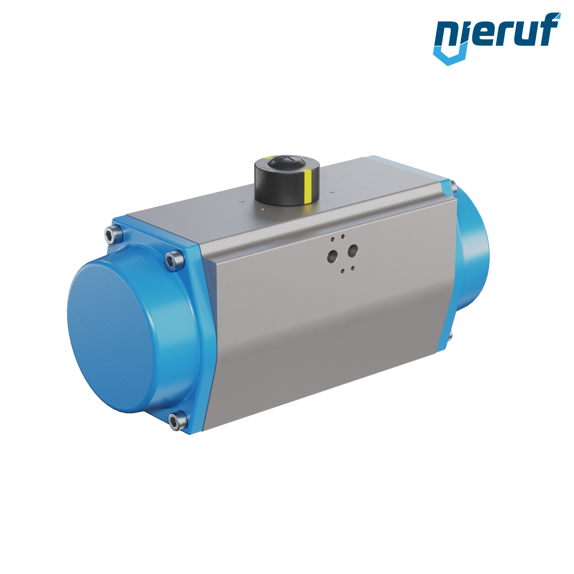 pneumatic actuator AN02 single acting, normally closed GS-140 90° with 12 springs