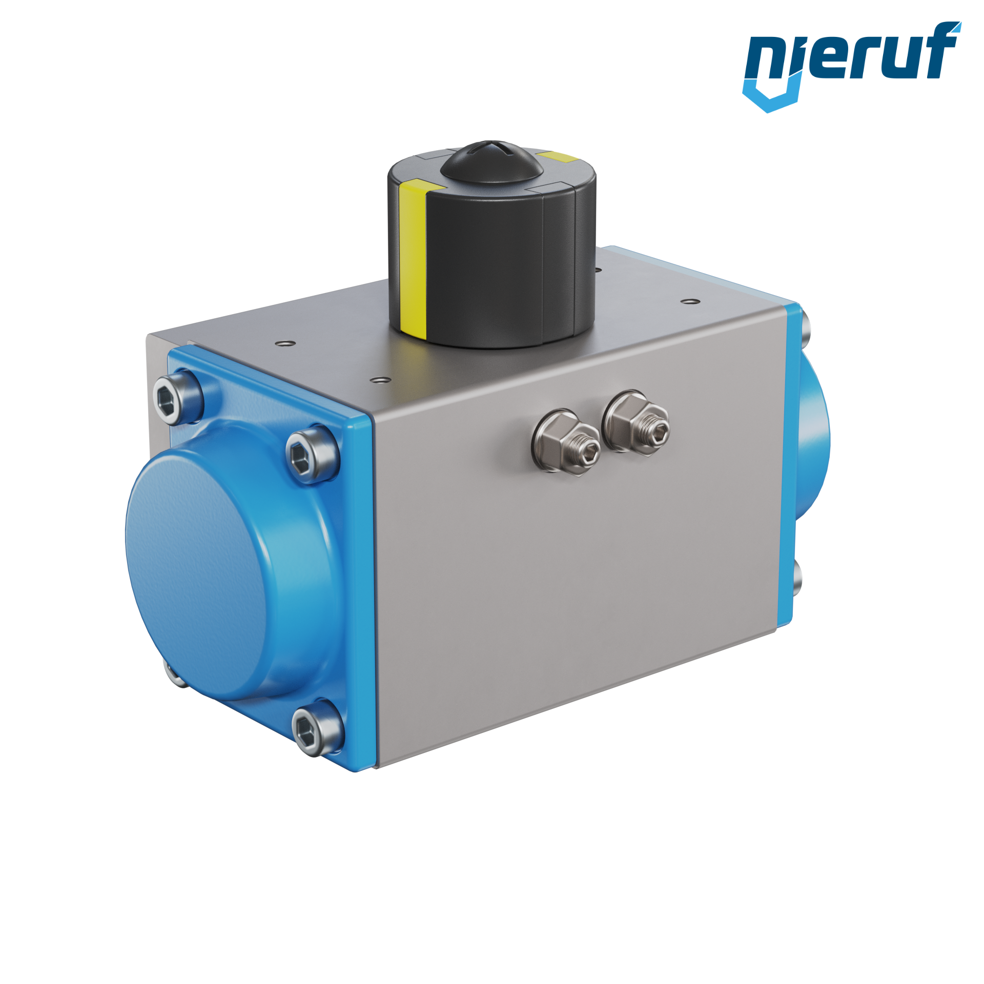 pneumatic actuator AN02 single acting, normally open GS-052 90° with 4 springs