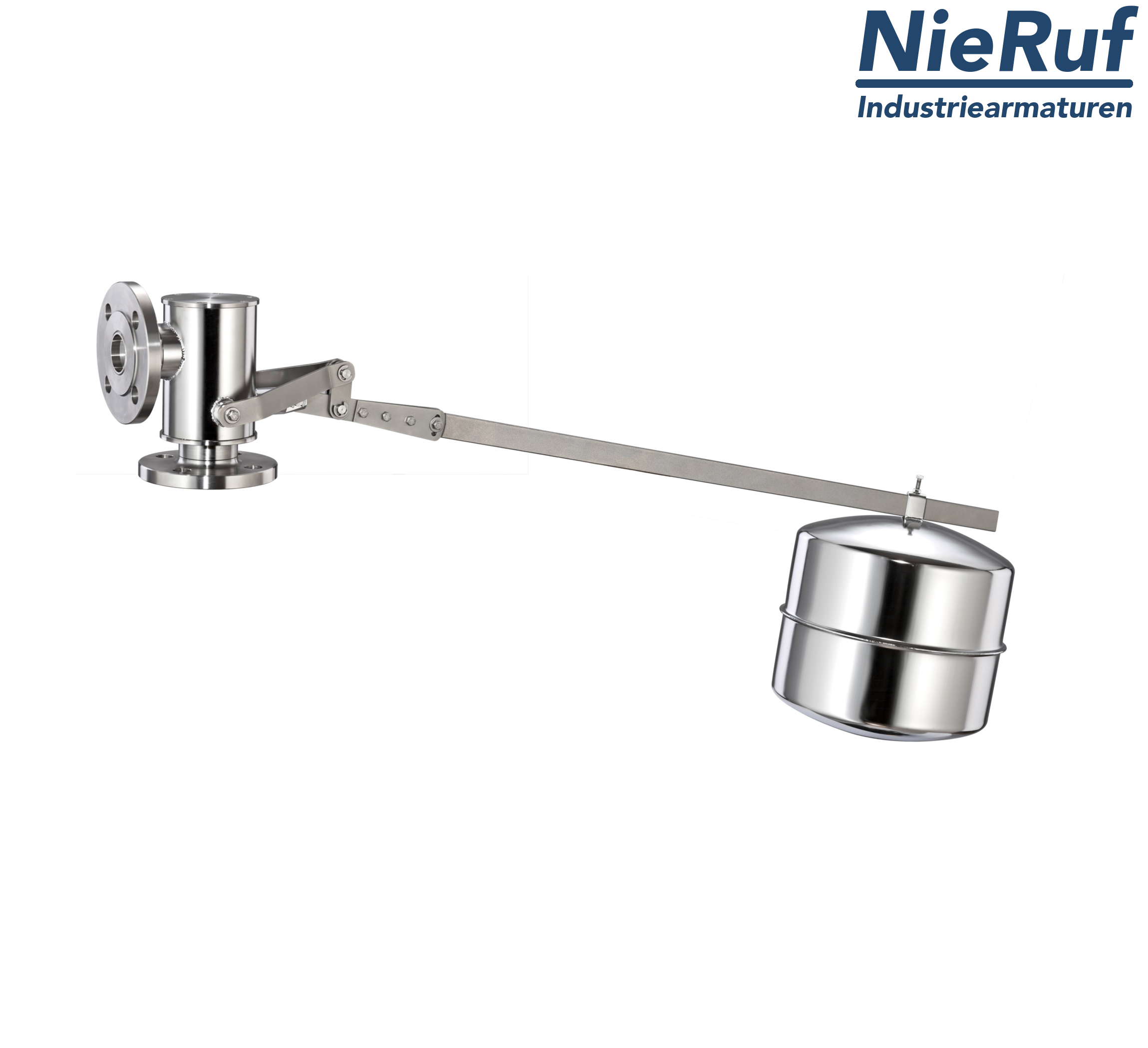 Float valve DN80 - 3" stainless steel FKM SW07 floats: in stainless steel