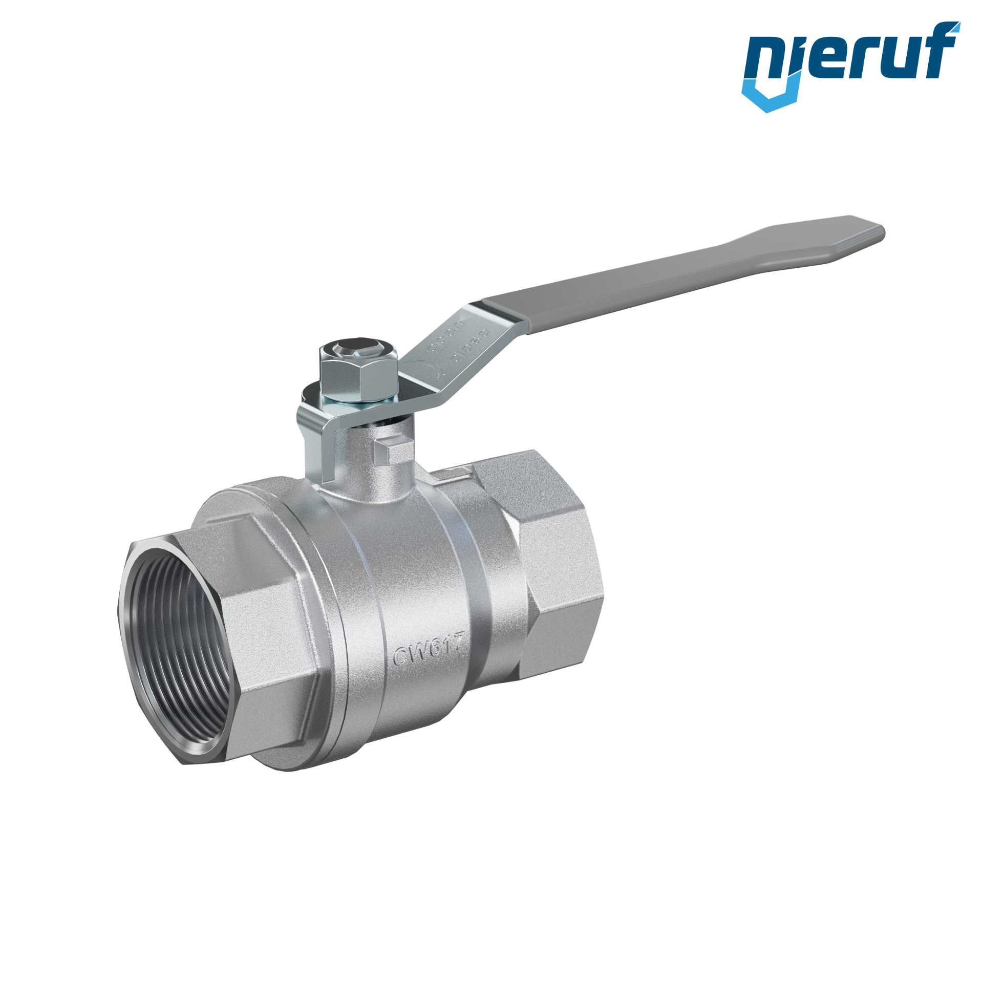ball valve made of brass DN40 - 1 1/2" inch GK02 gas & water DVGW