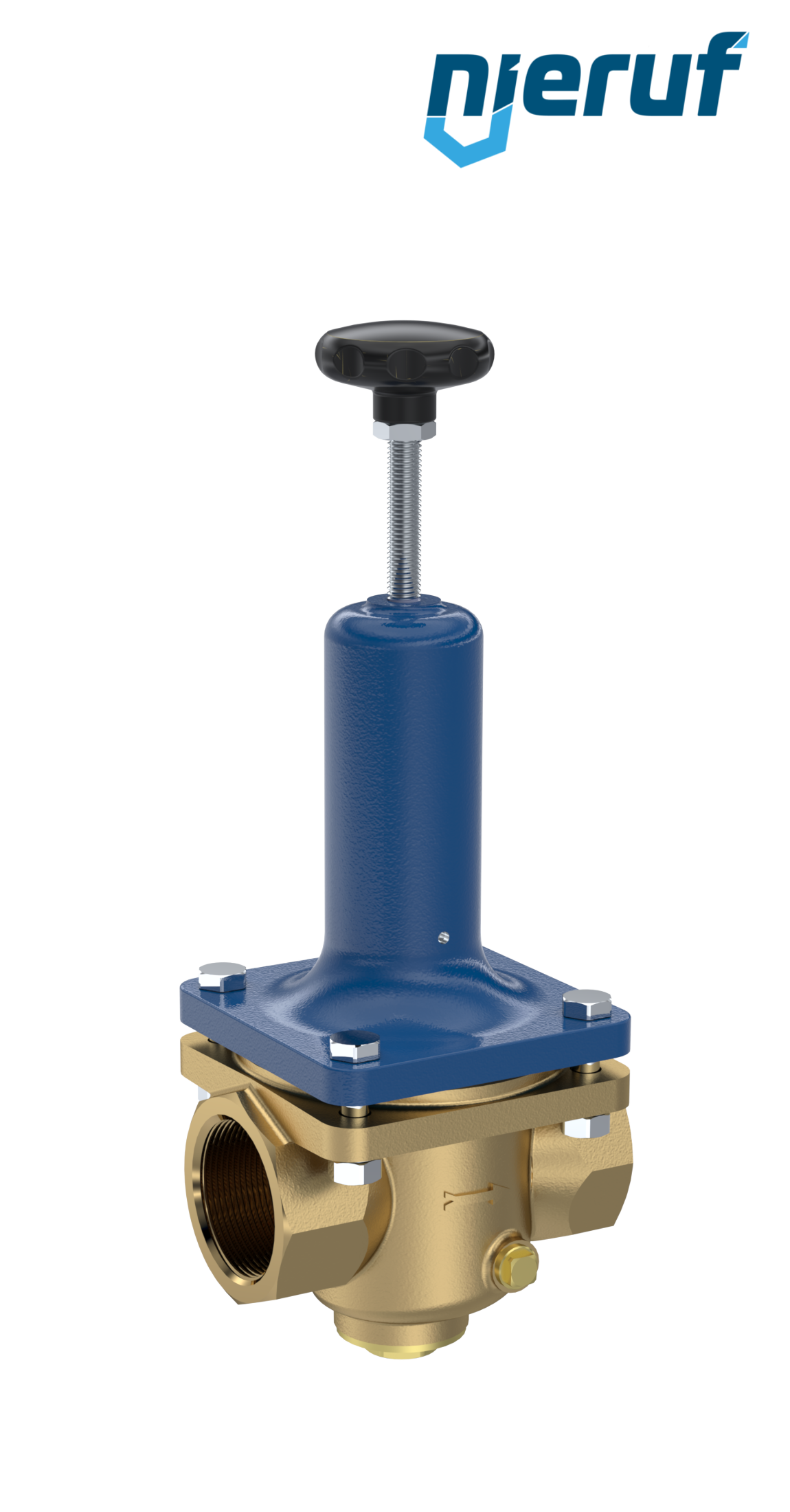 pressure reducing valve 2" inch DM17 female thread gunmetal NBR 1.5 - 8.0 bar
