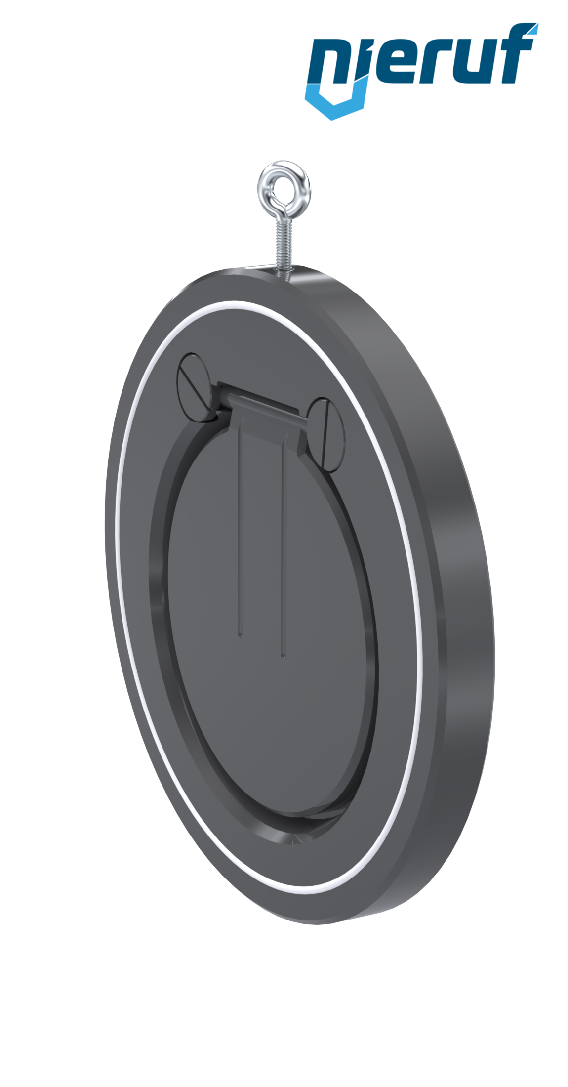 swing check valve DN150 ZR05 plastic PVC-U PTFE