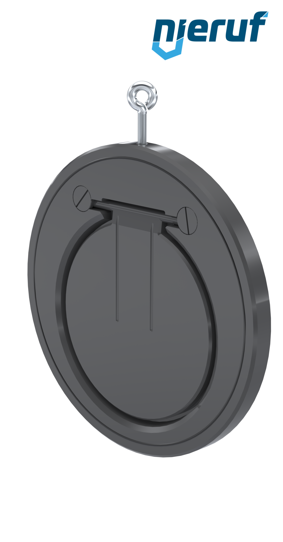 swing check valve DN200 ZR05 plastic PVC-U EPDM