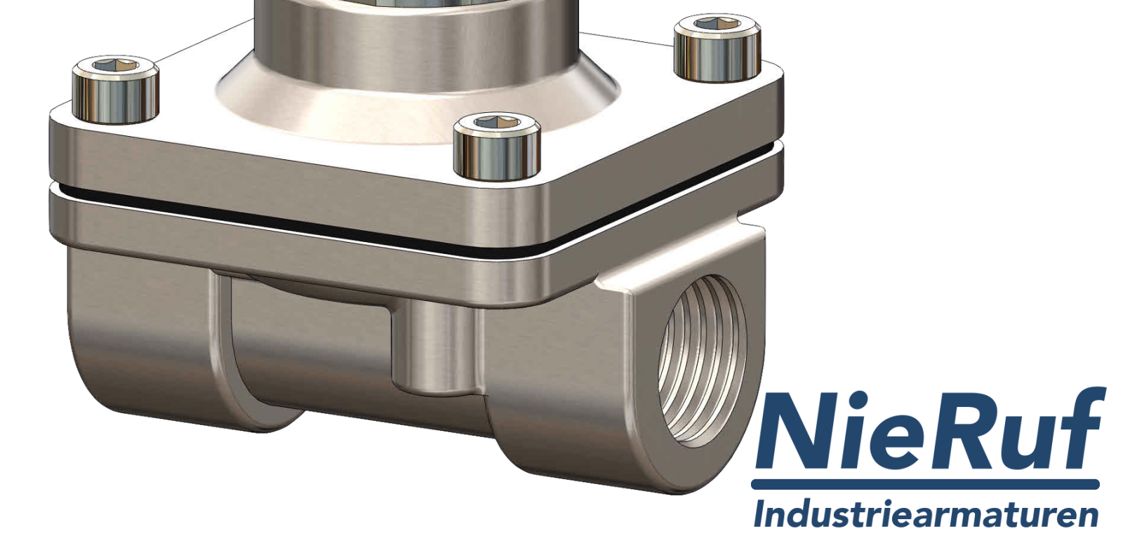 Solenoid valve DN16 G 1/2" Inch NO - normally open 230V 50Hz