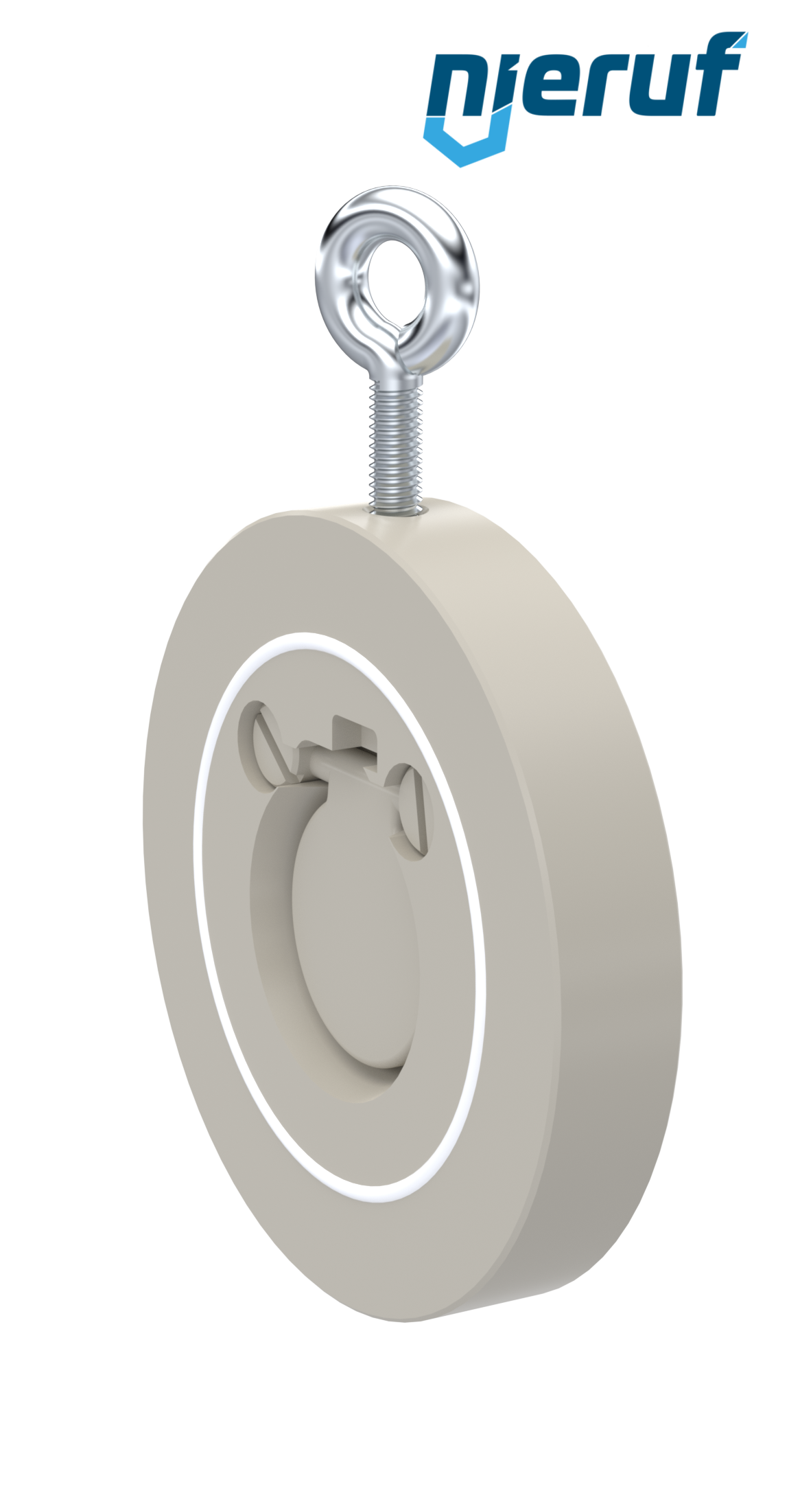 swing check valve DN32 ZR06 plastic PP-H PTFE