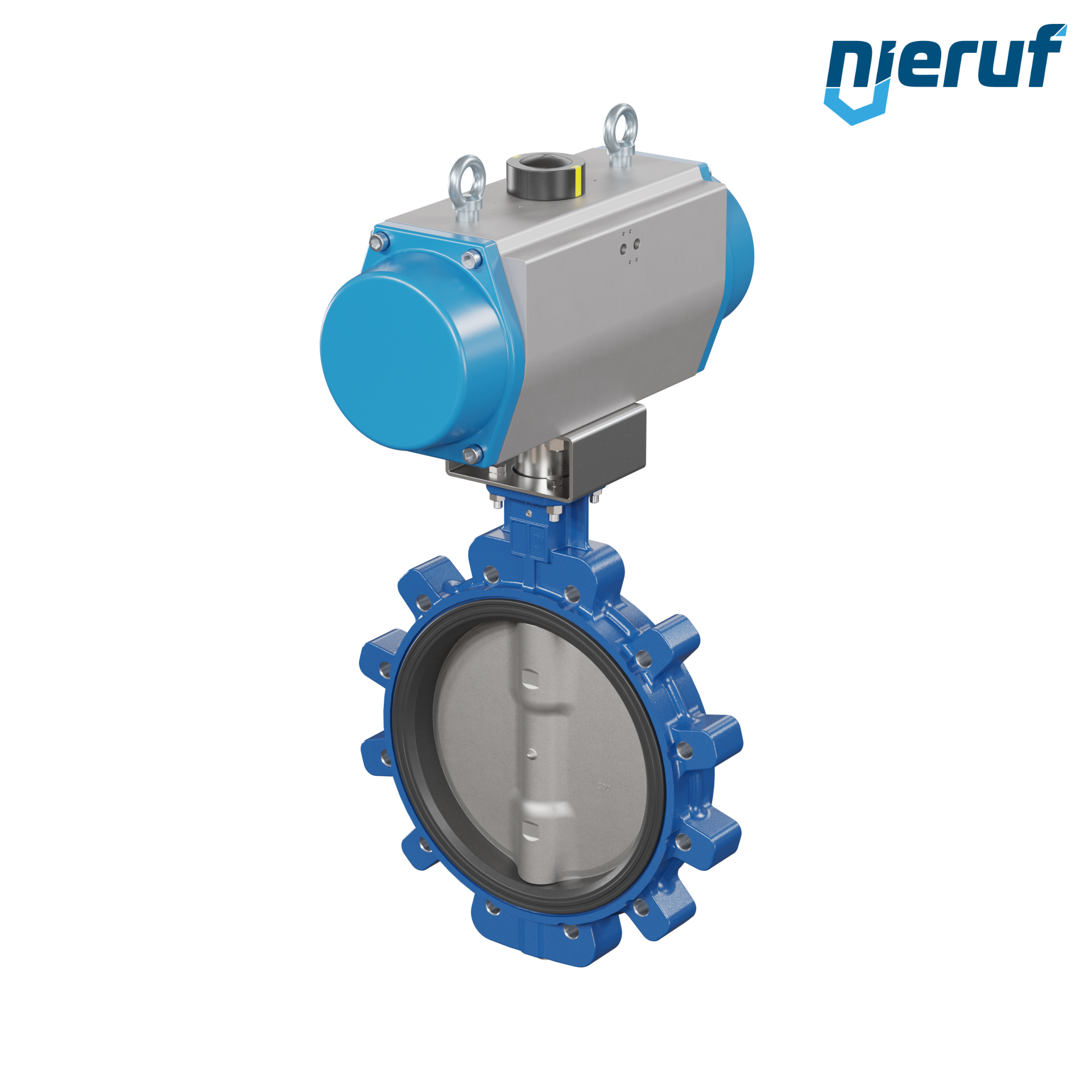Butterfly valve DN 300  AK02 EPDM high temperature & FDA pneumatic actuator single acting normally closed